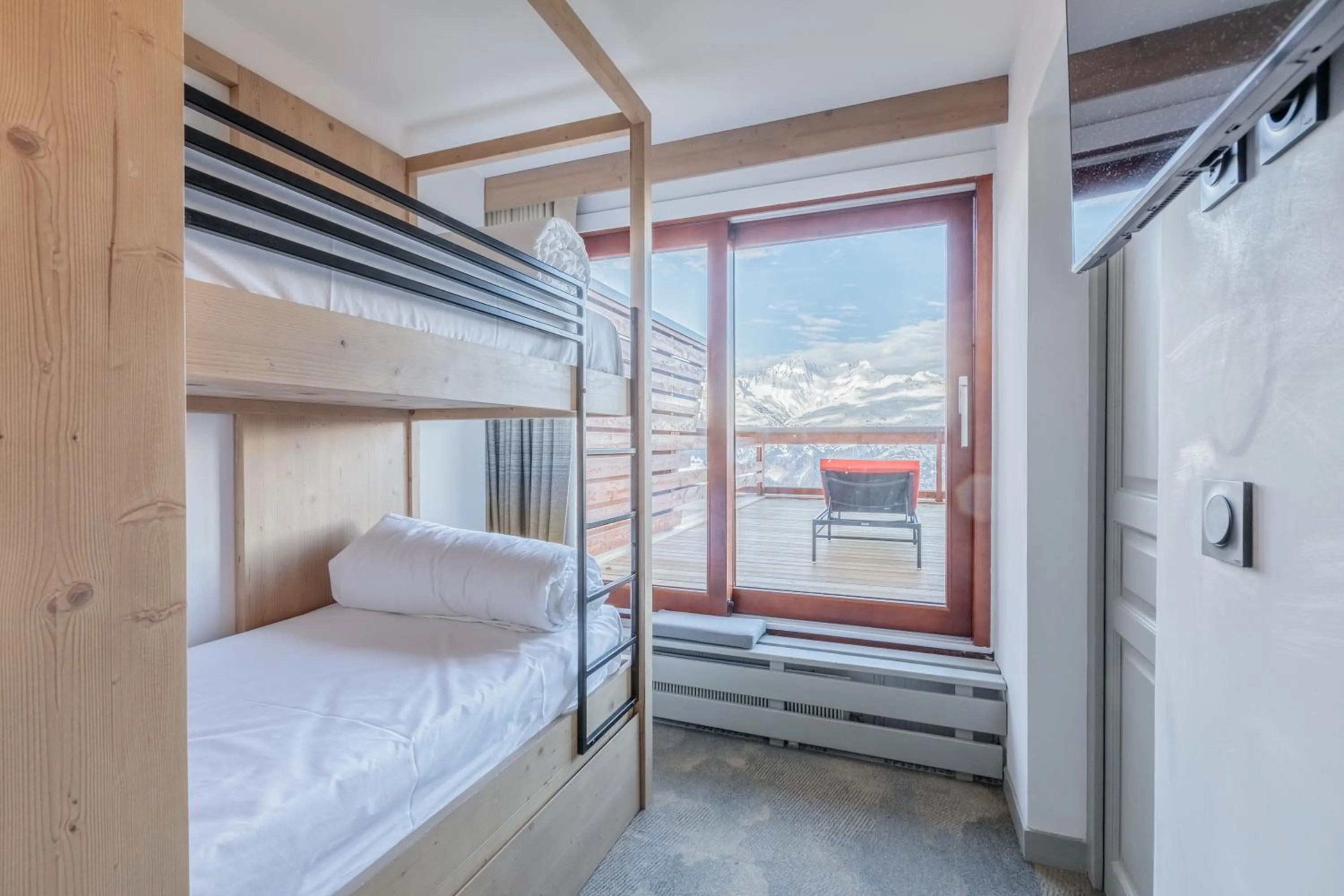 View (from property/room), Bed in La Cachette, Friendly Hotel & Spa