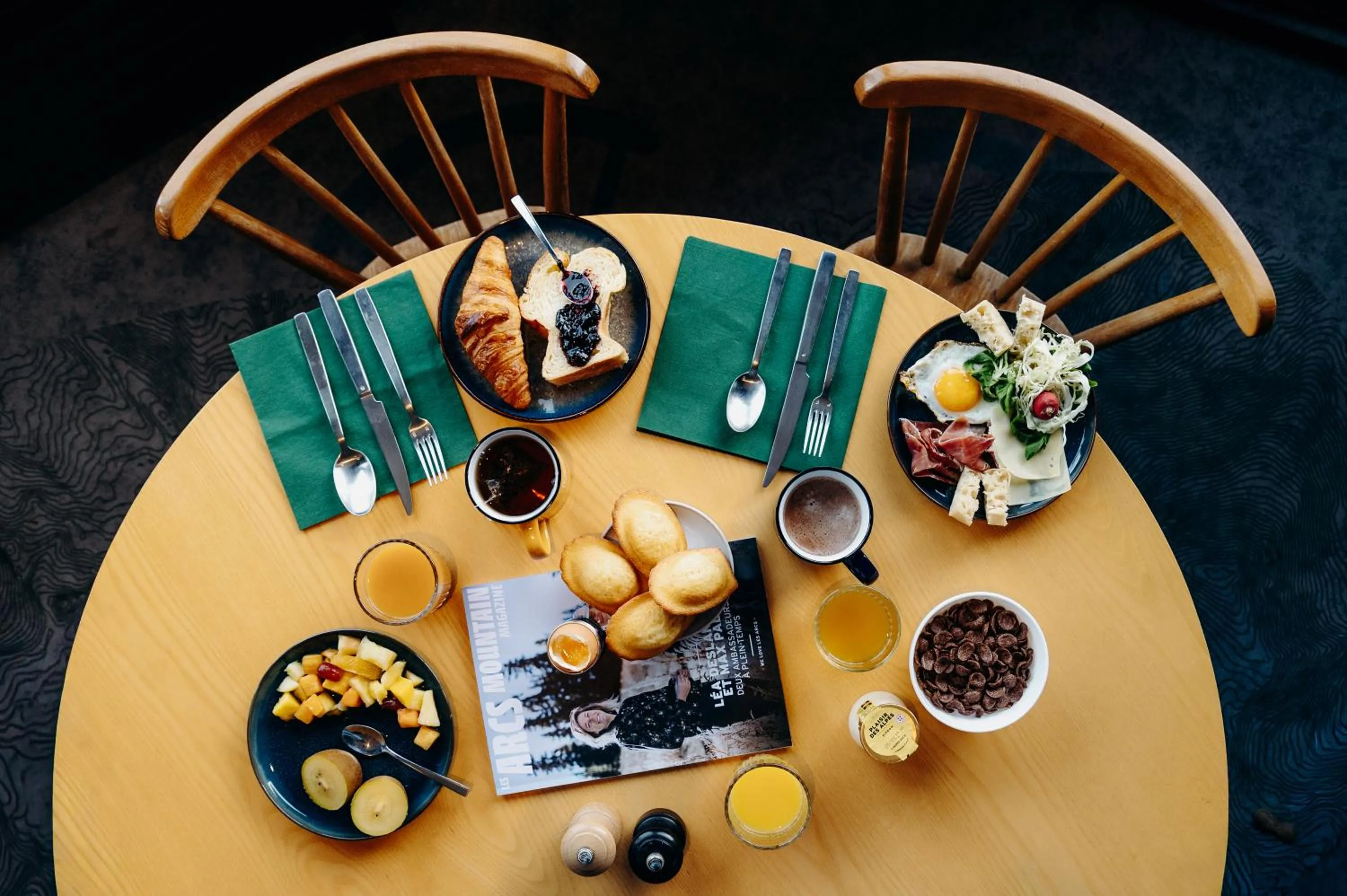 Food and drinks in La Cachette, Friendly Hotel & Spa