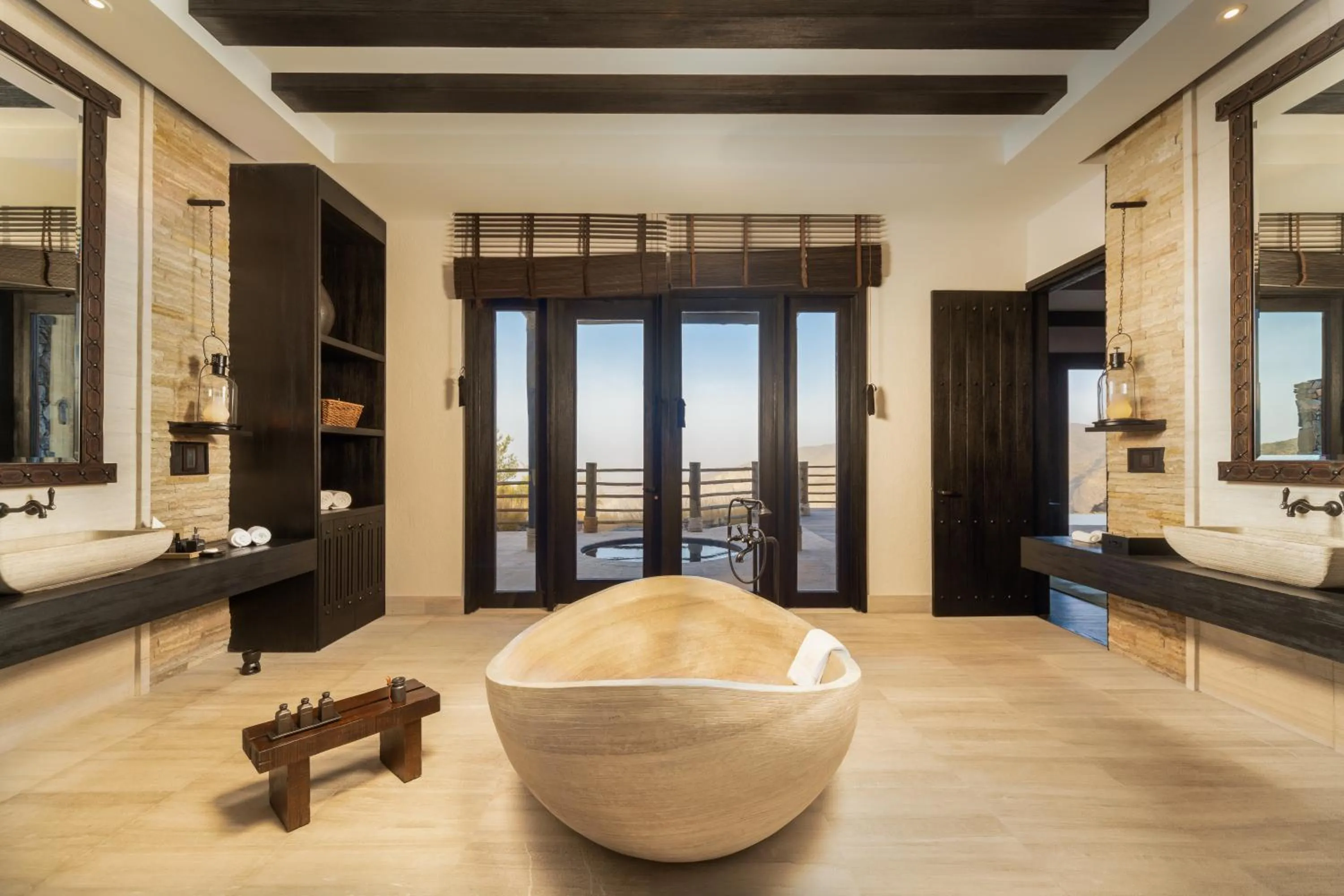 Bathroom in Alila Jabal Akhdar