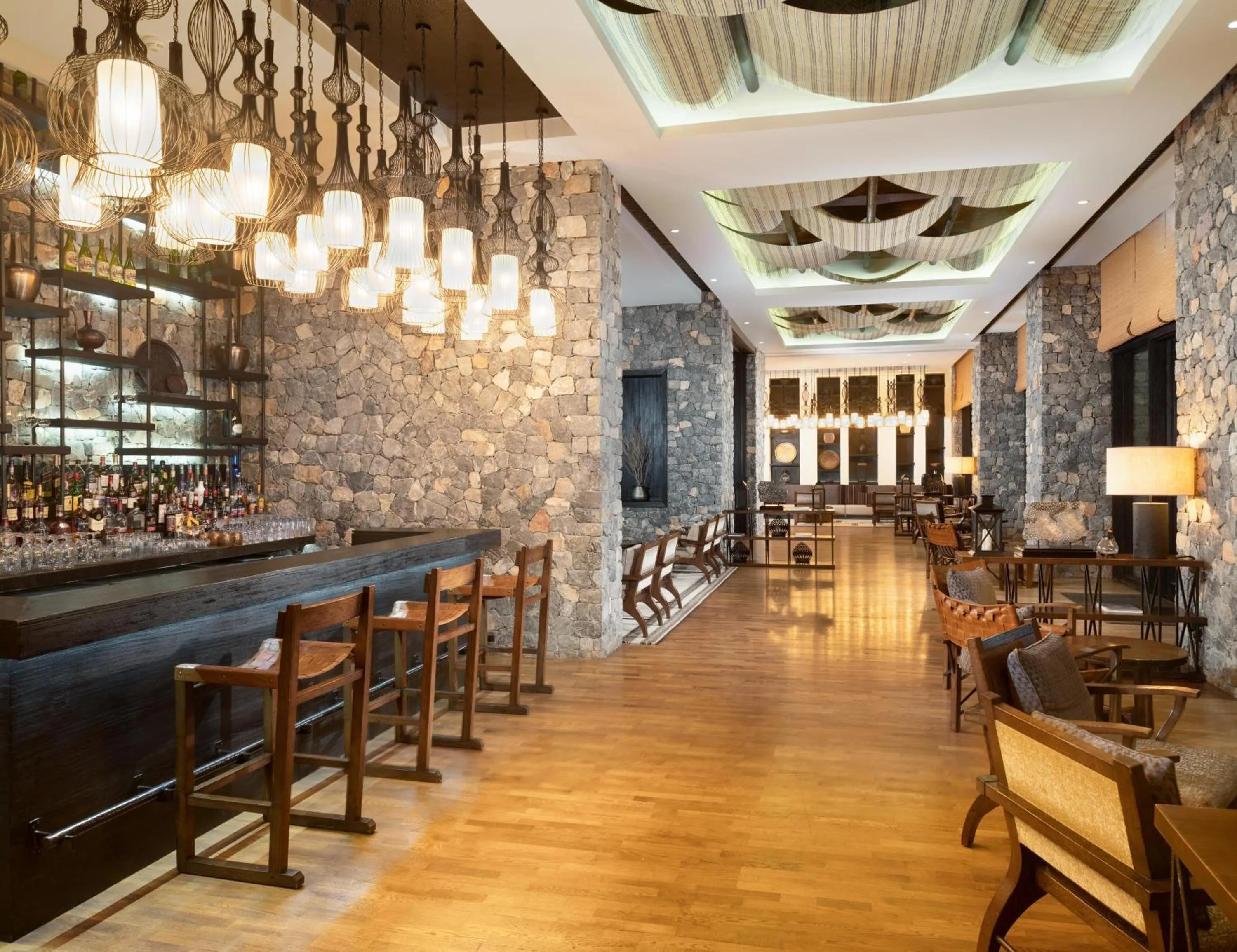 Lounge or bar in Alila Jabal Akhdar