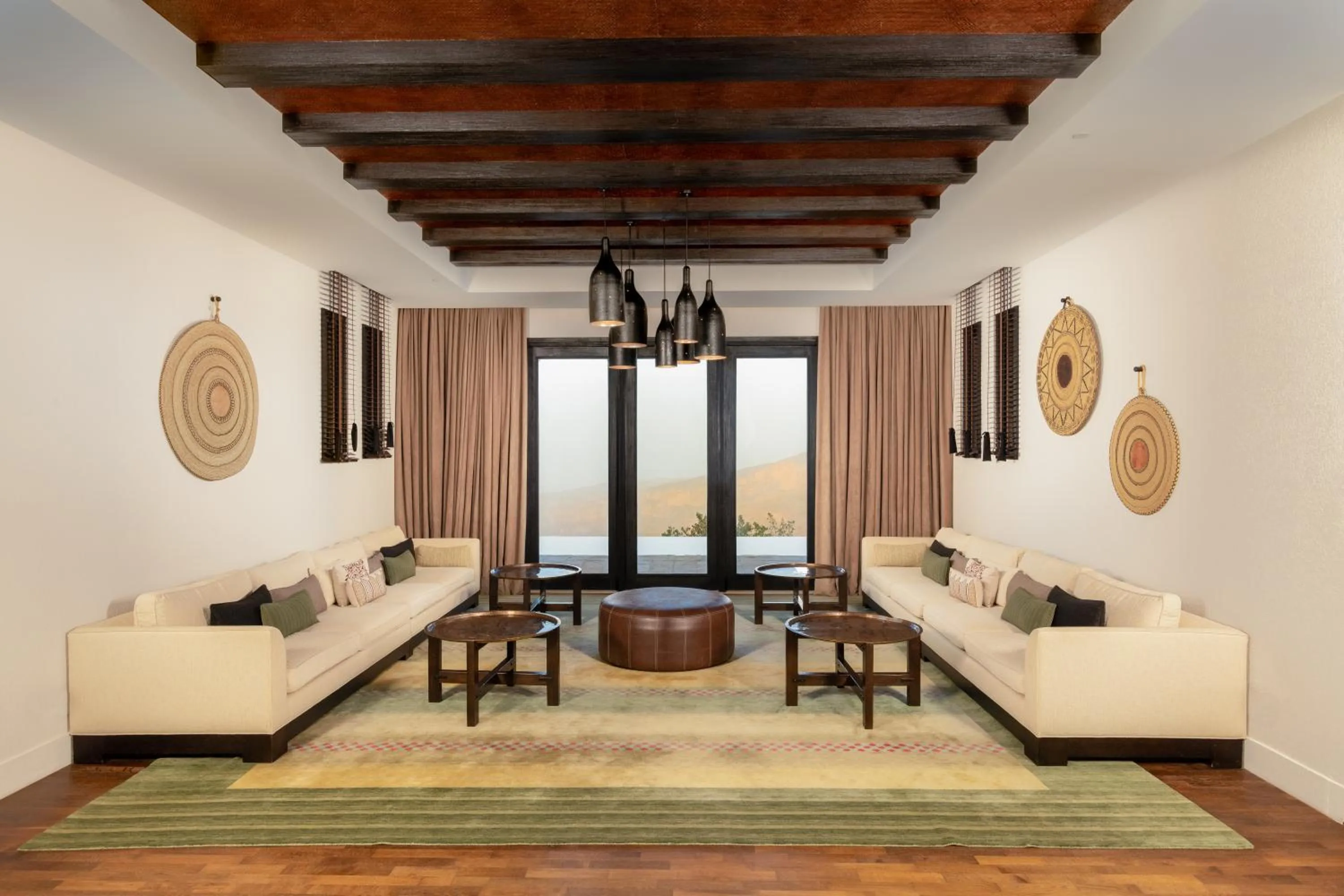 Living room in Alila Jabal Akhdar