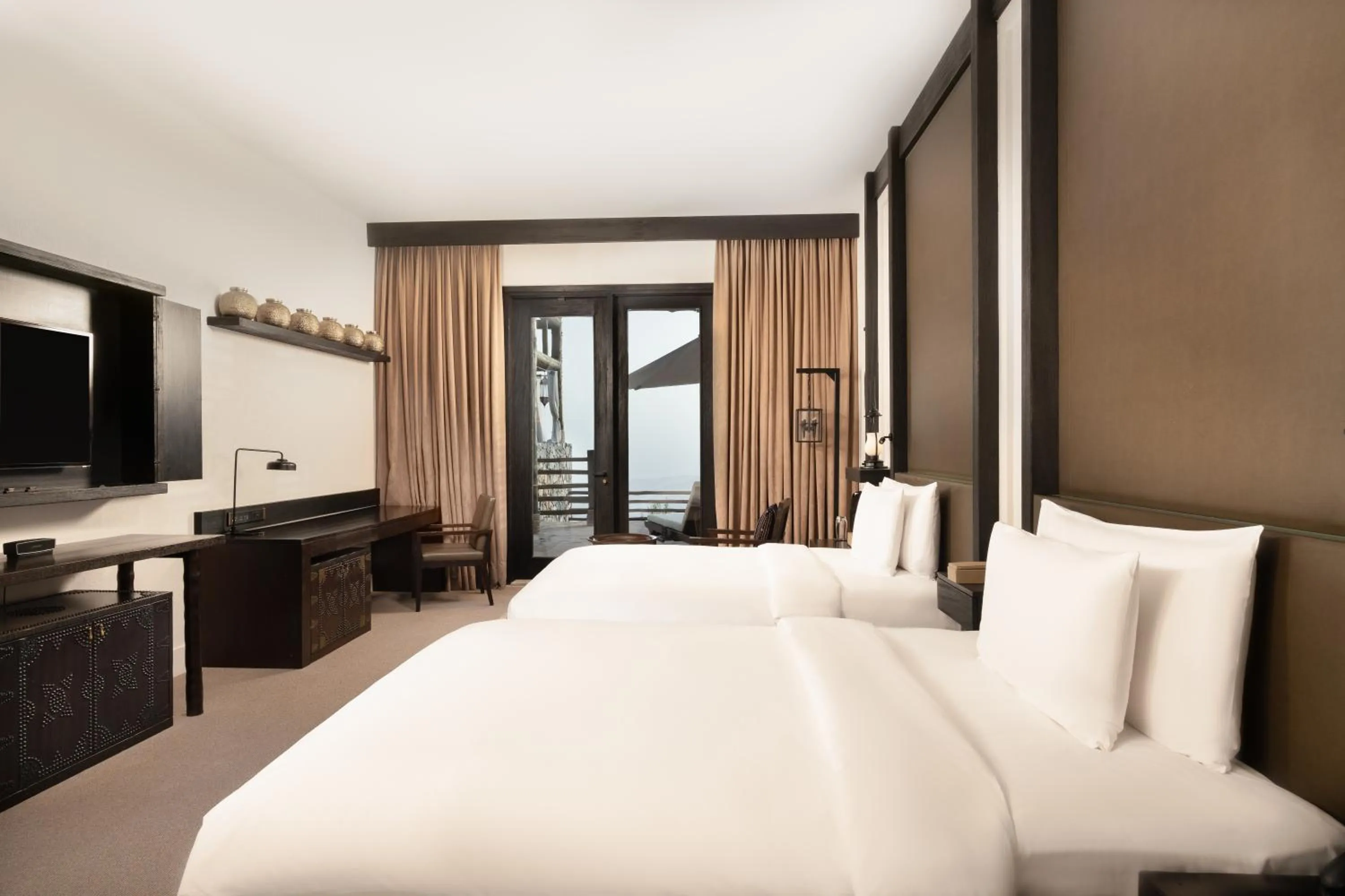 Bed in Alila Jabal Akhdar