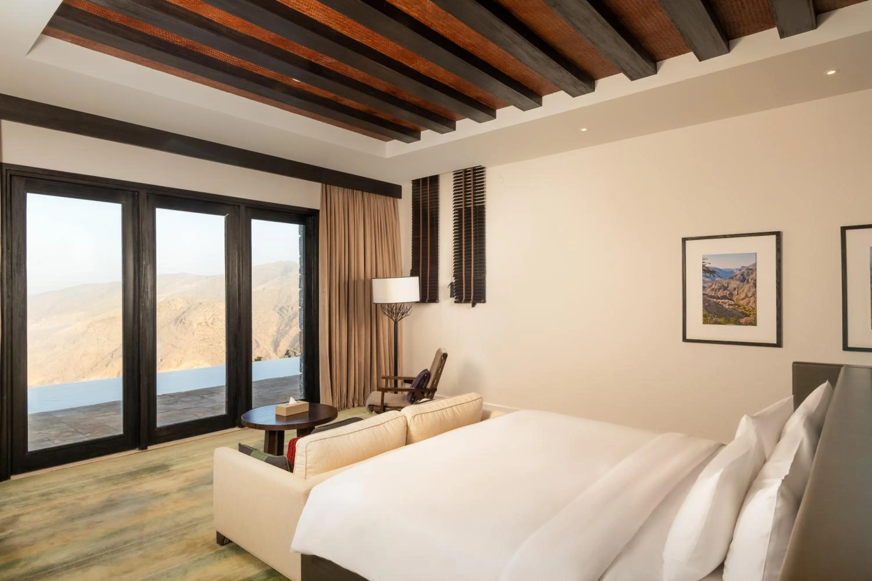 Bed in Alila Jabal Akhdar