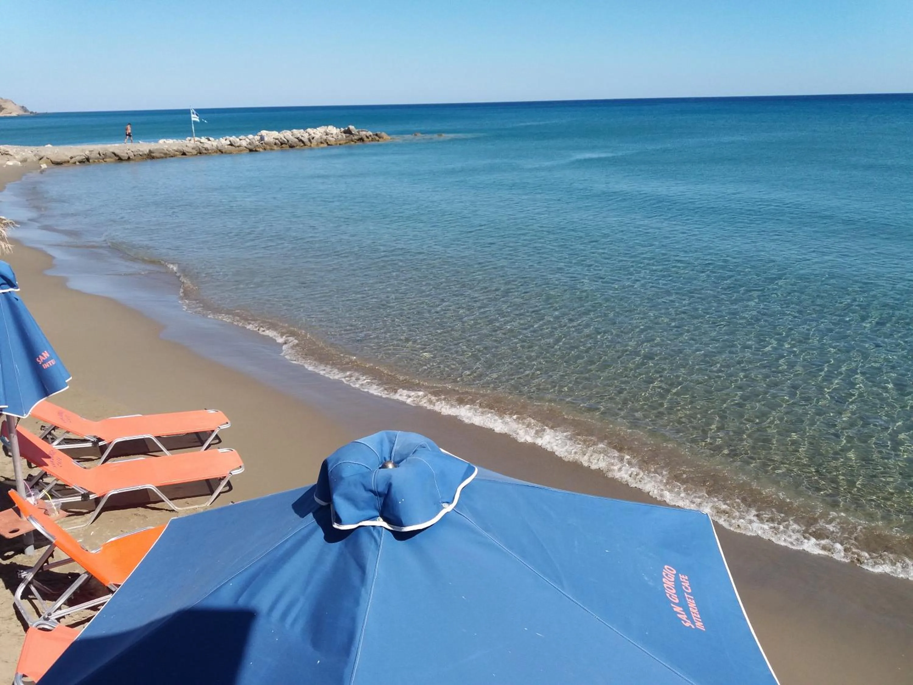 Beach in San Georgio Hotel