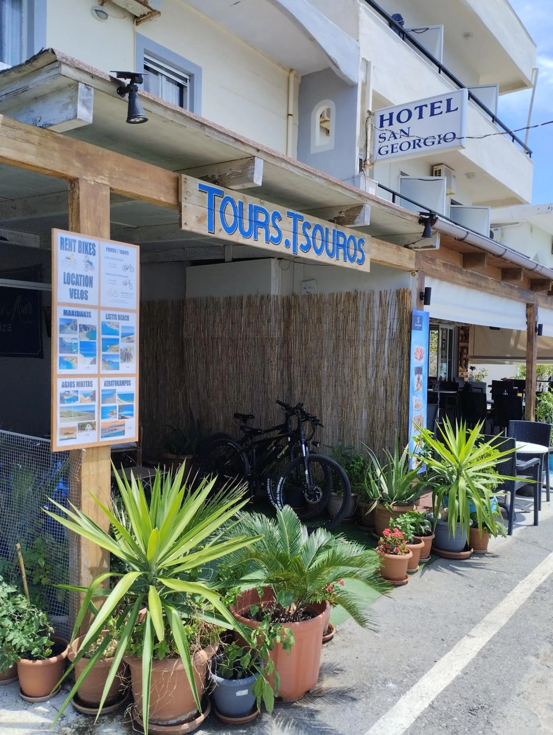 Cycling in San Georgio Hotel