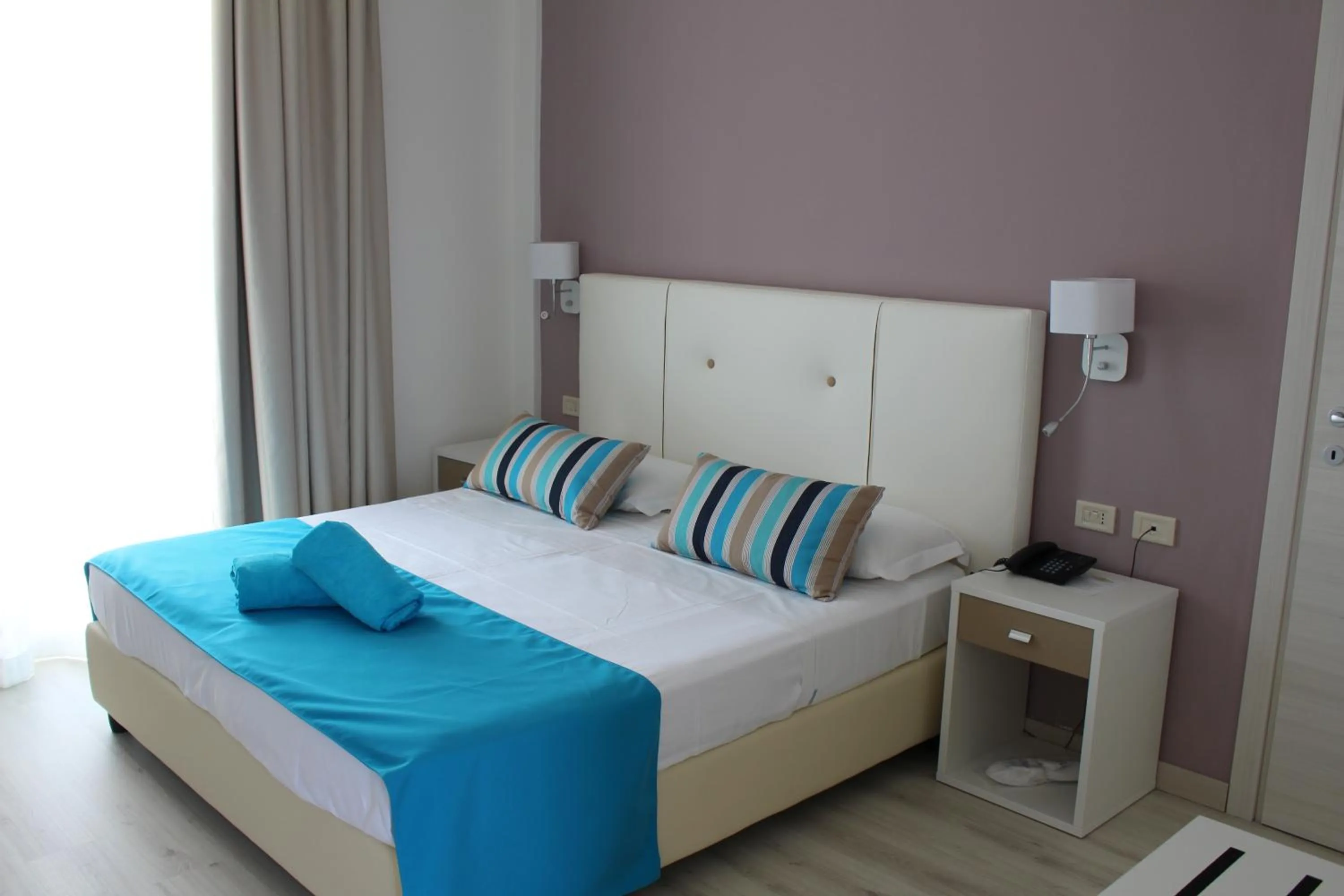 Bedroom, Bed in Nicolaus Prime Il Gabbiano Hotel