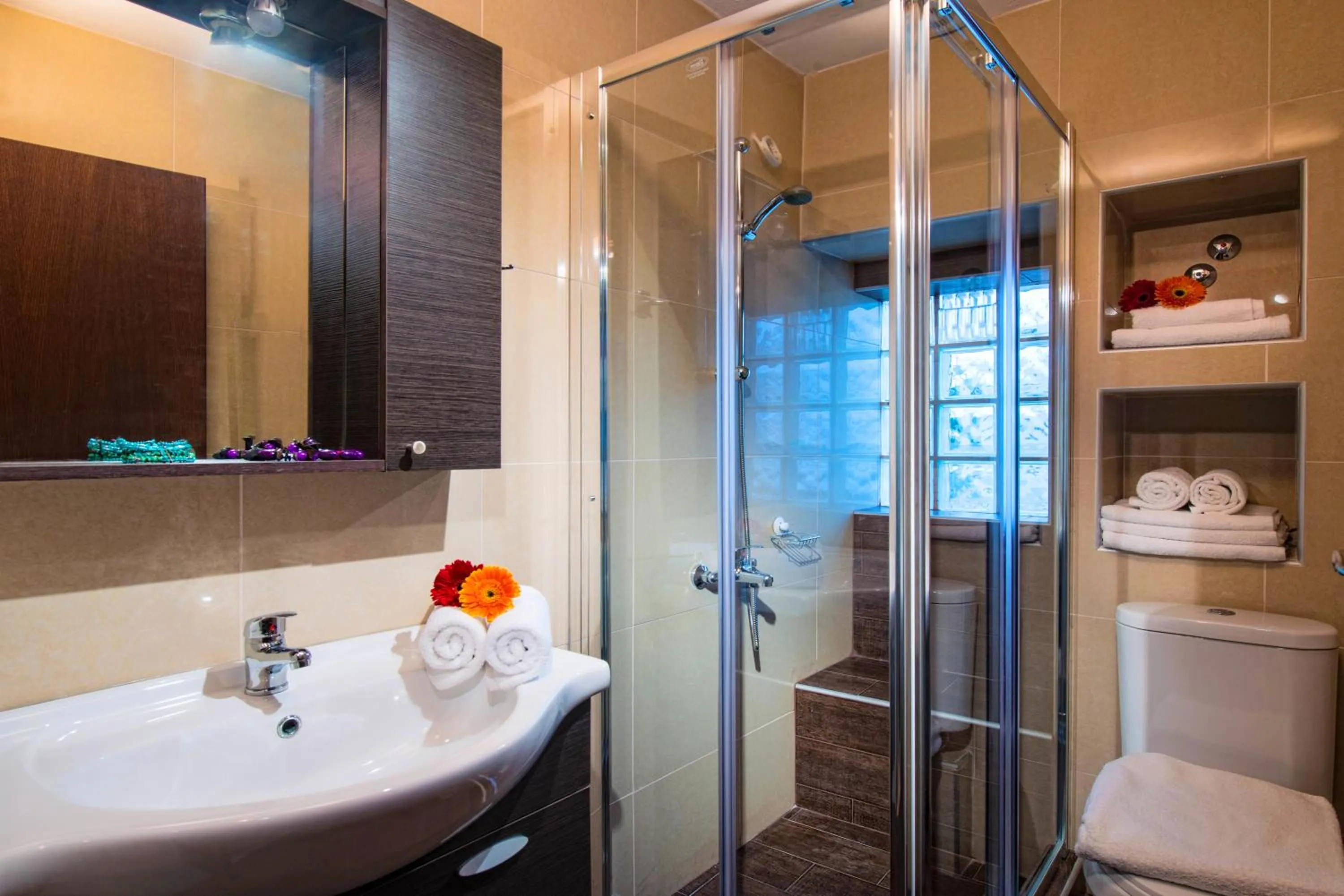 Bathroom in Dorian Boutique Hotel-Apartments