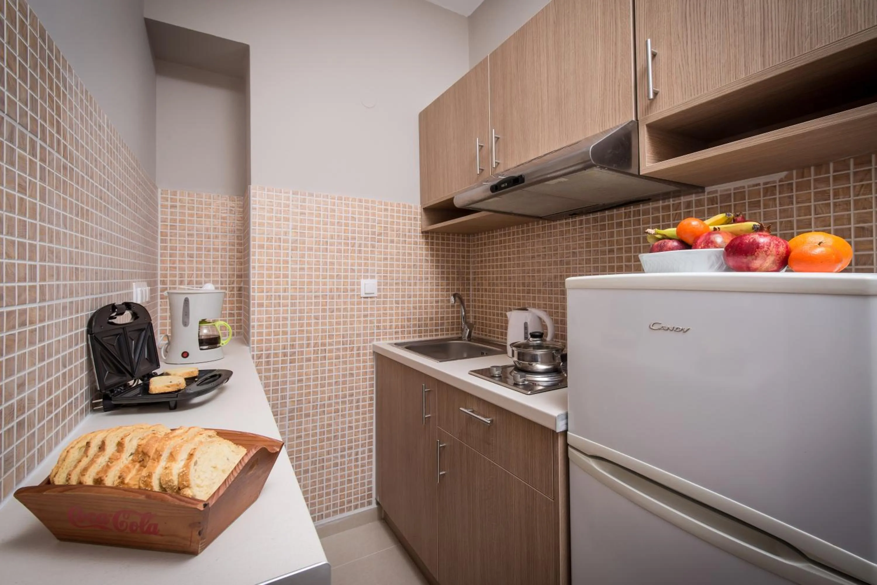 Kitchen or kitchenette in Dorian Boutique Hotel-Apartments
