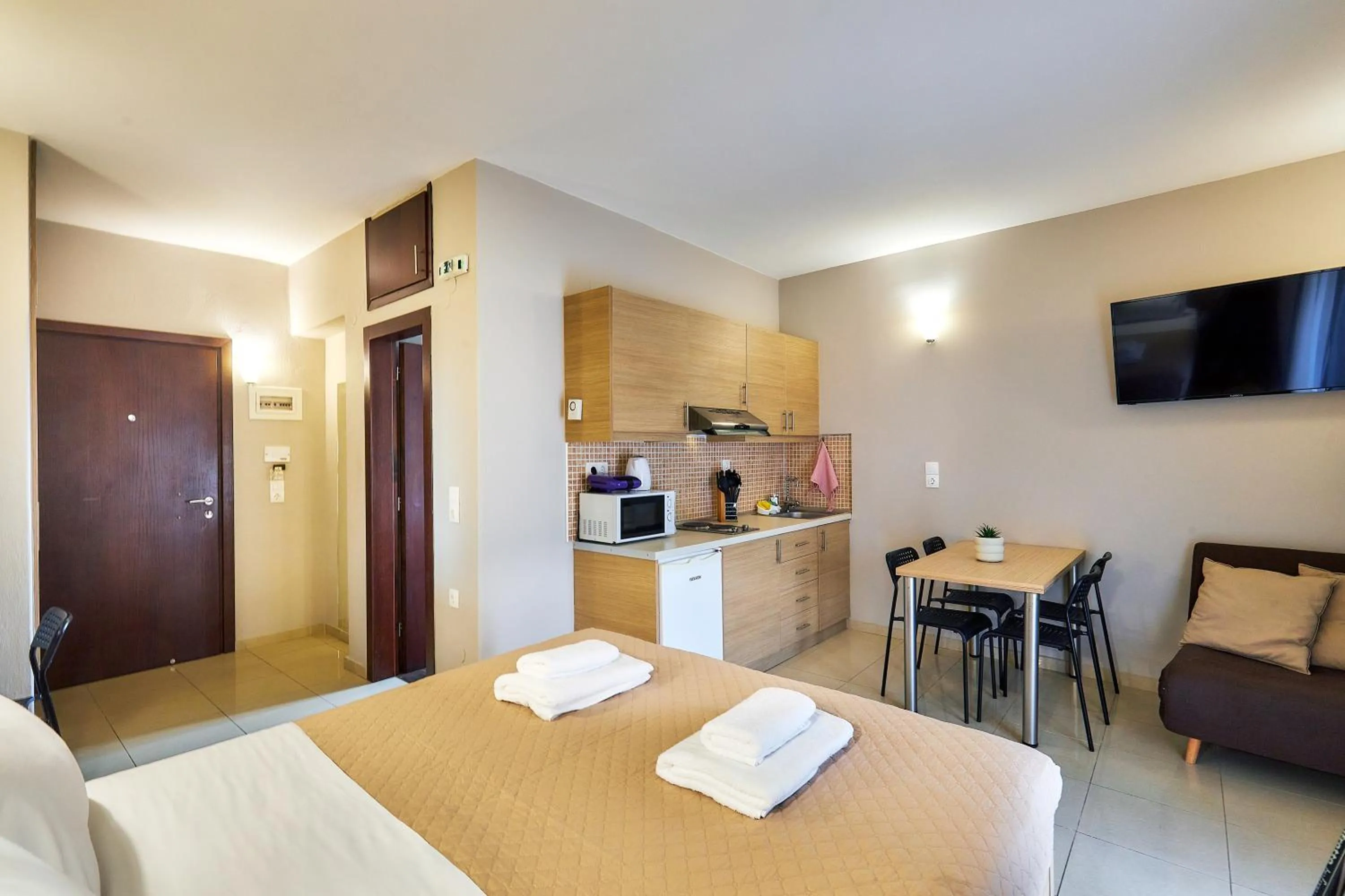 Bed in Dorian Boutique Hotel-Apartments