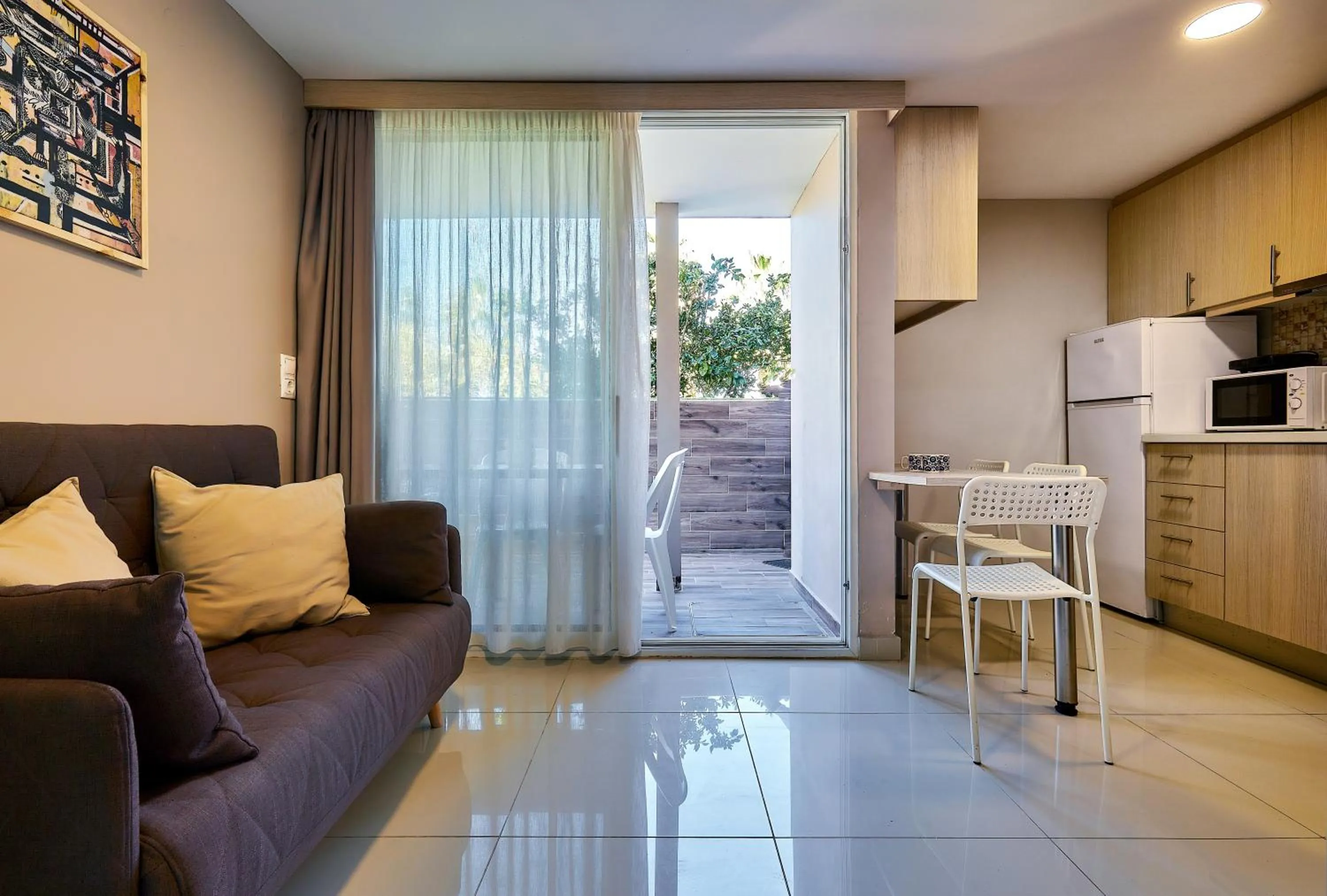 Patio in Dorian Boutique Hotel-Apartments