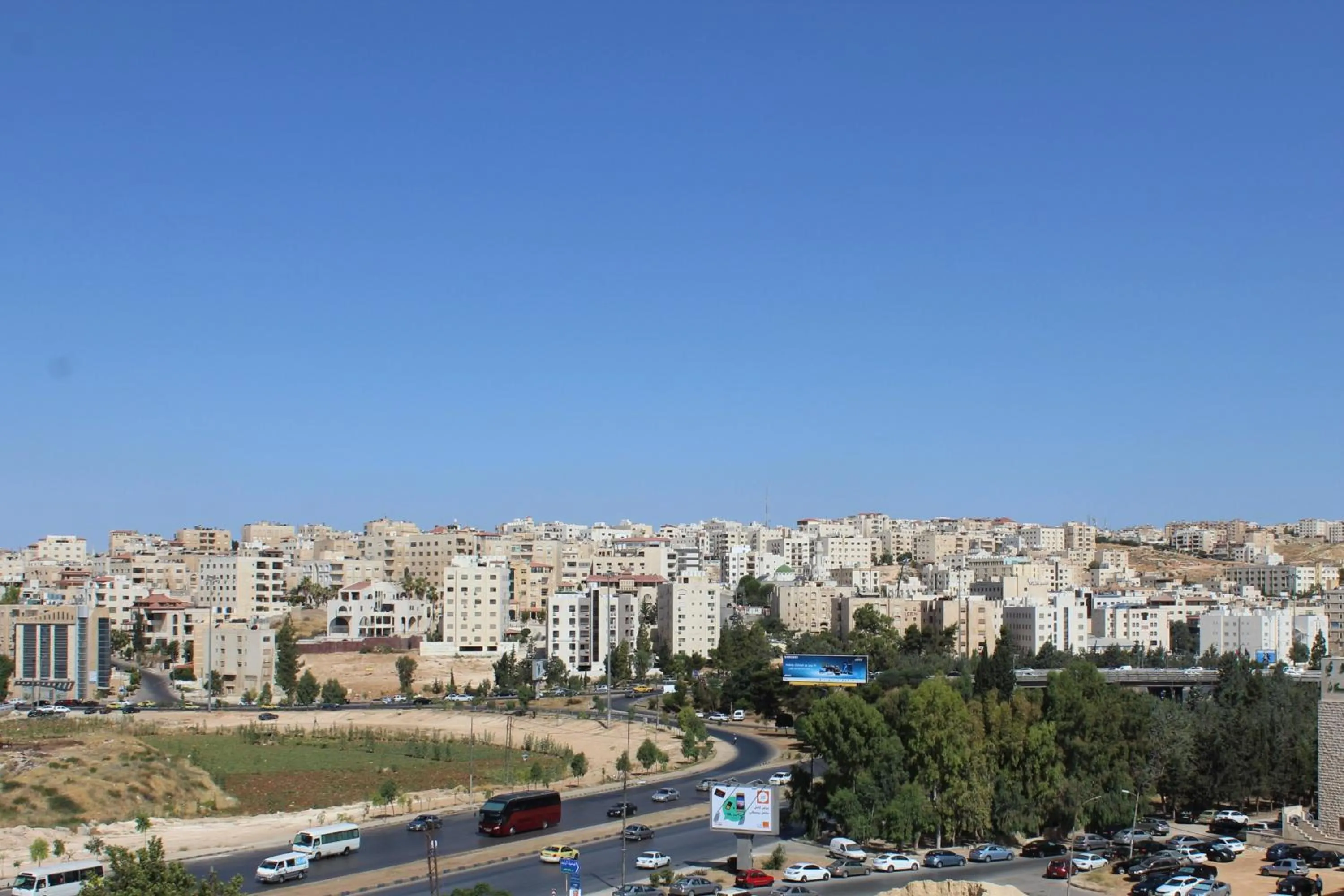 City view in The Place Apartments