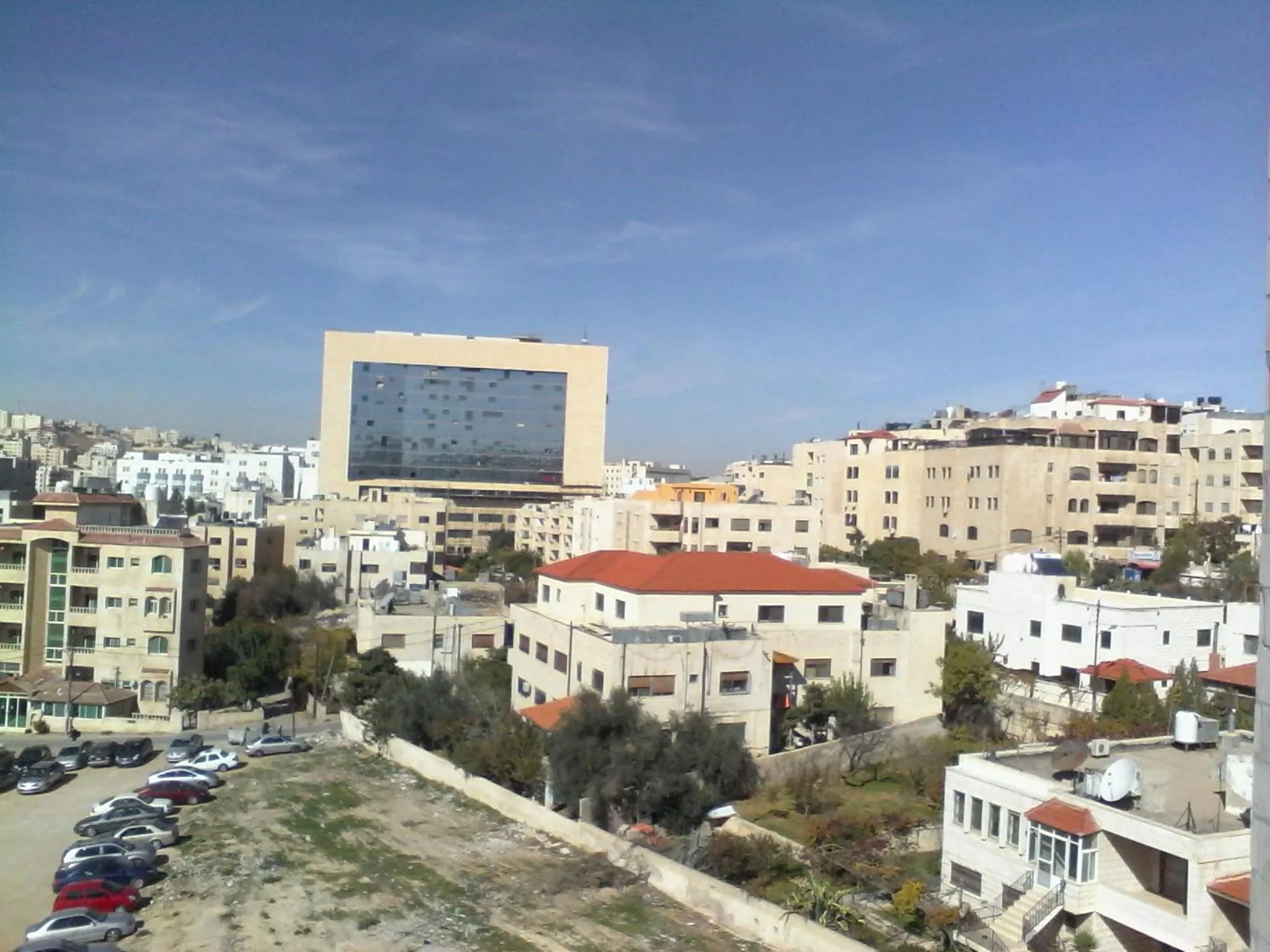 City view in The Place Apartments