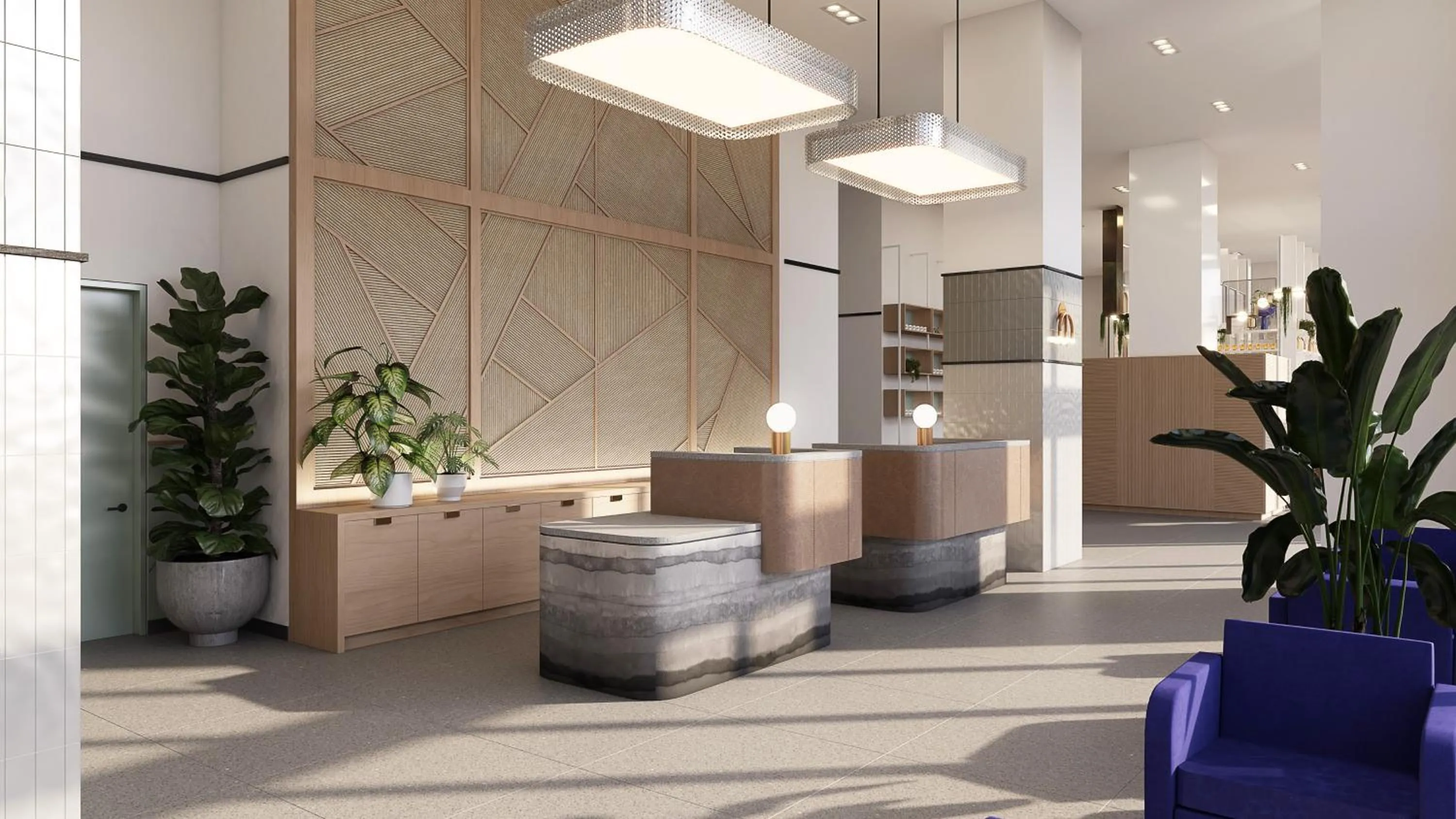 Lobby or reception in Arlo Wynwood Miami