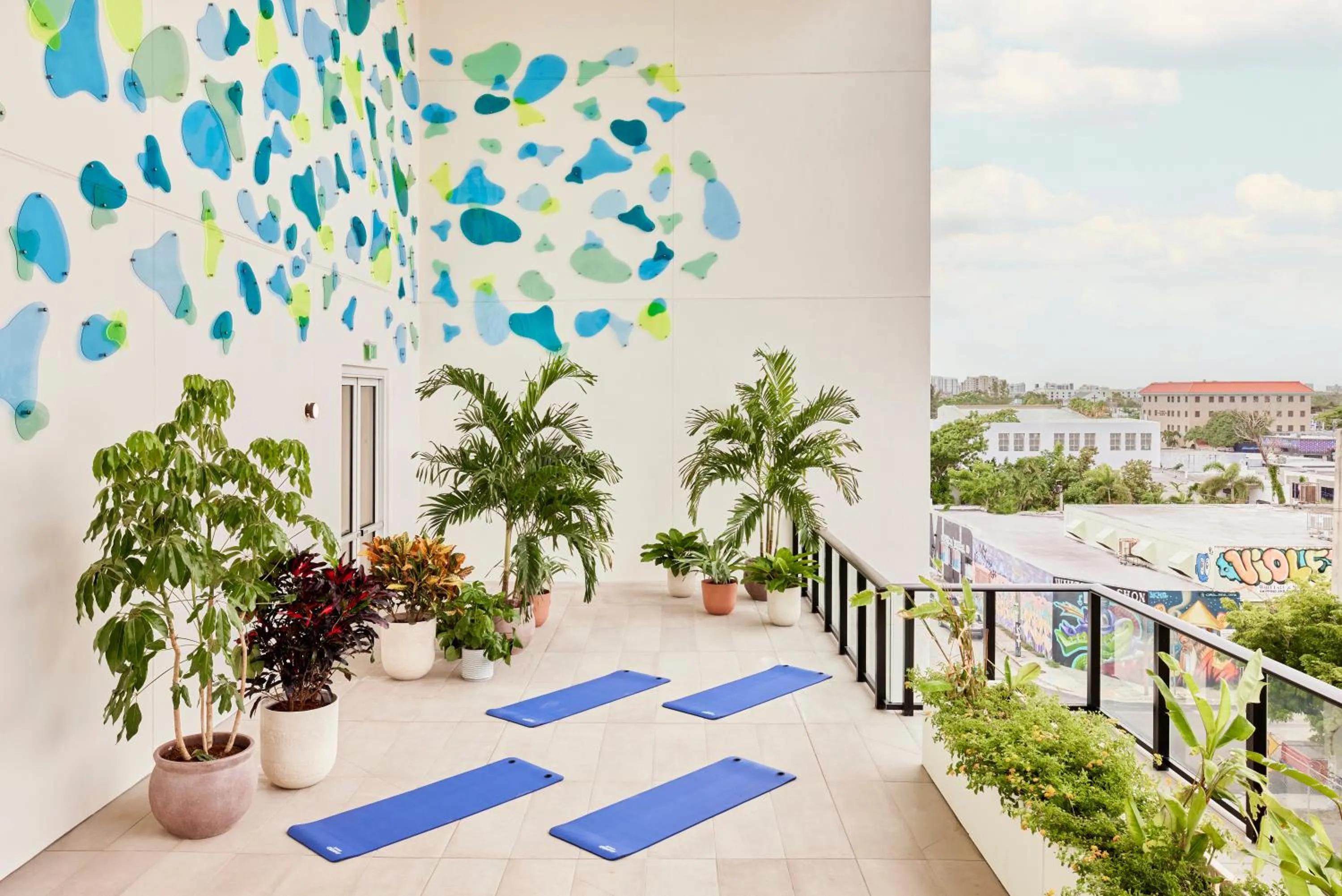 Fitness centre/facilities in Arlo Wynwood Miami