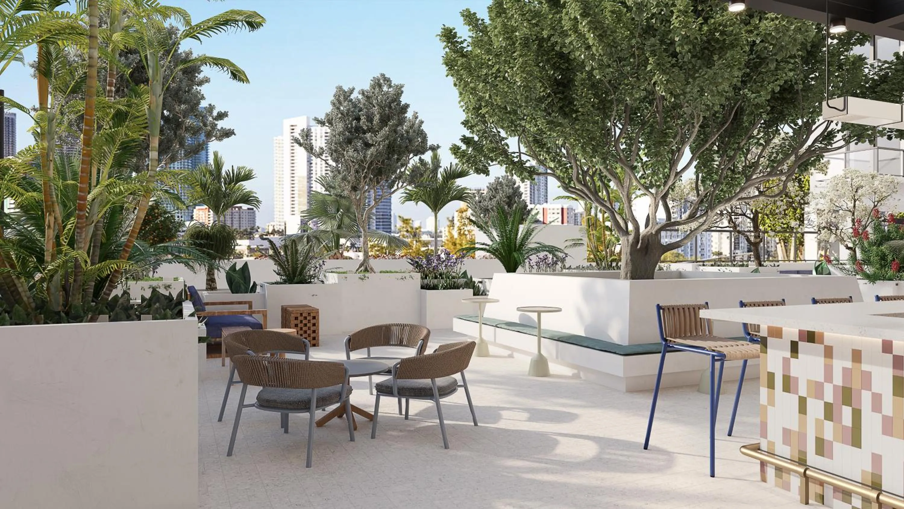 Balcony/Terrace in Arlo Wynwood Miami