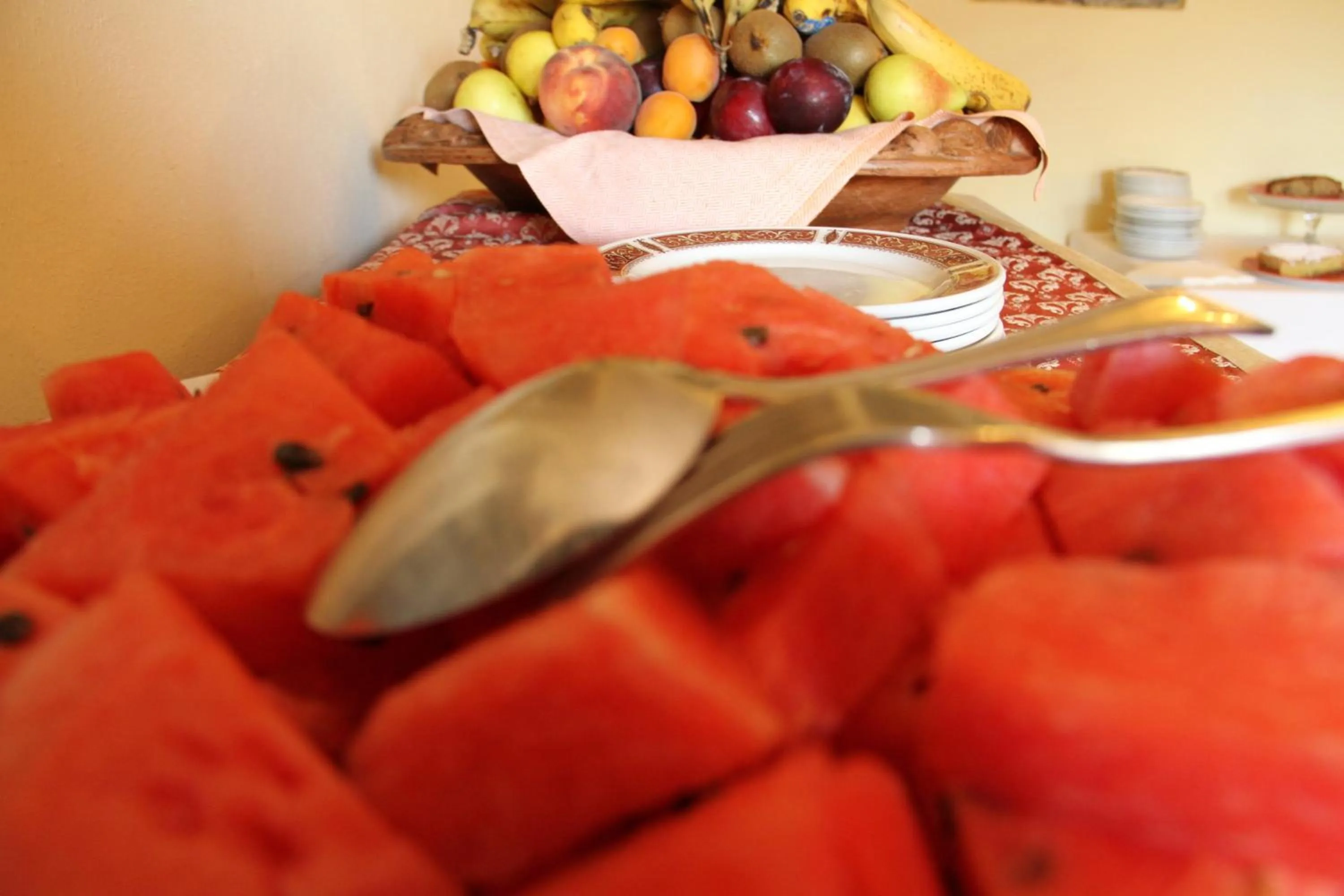 Food in Villa Rigacci