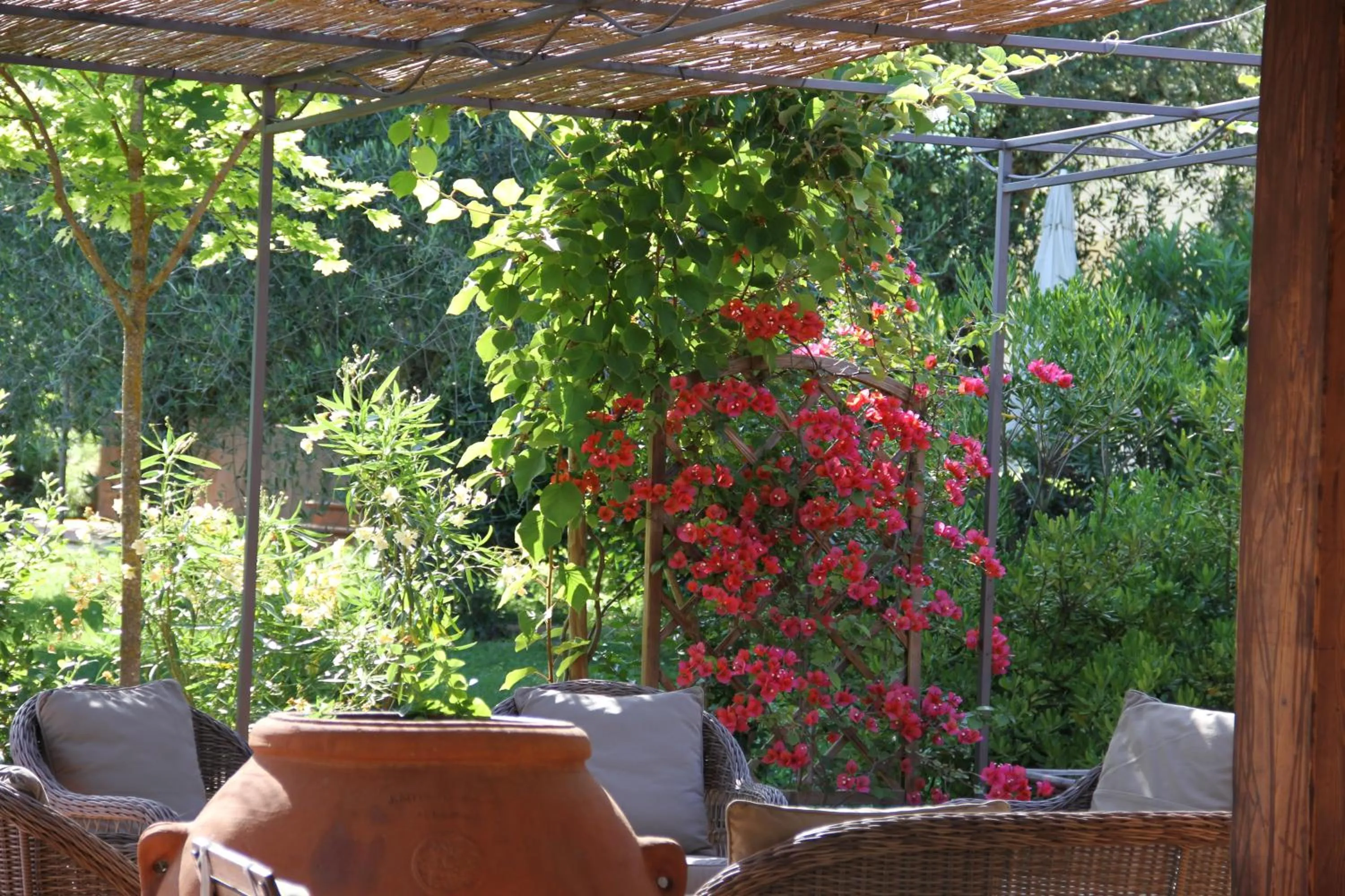 Patio in Villa Rigacci