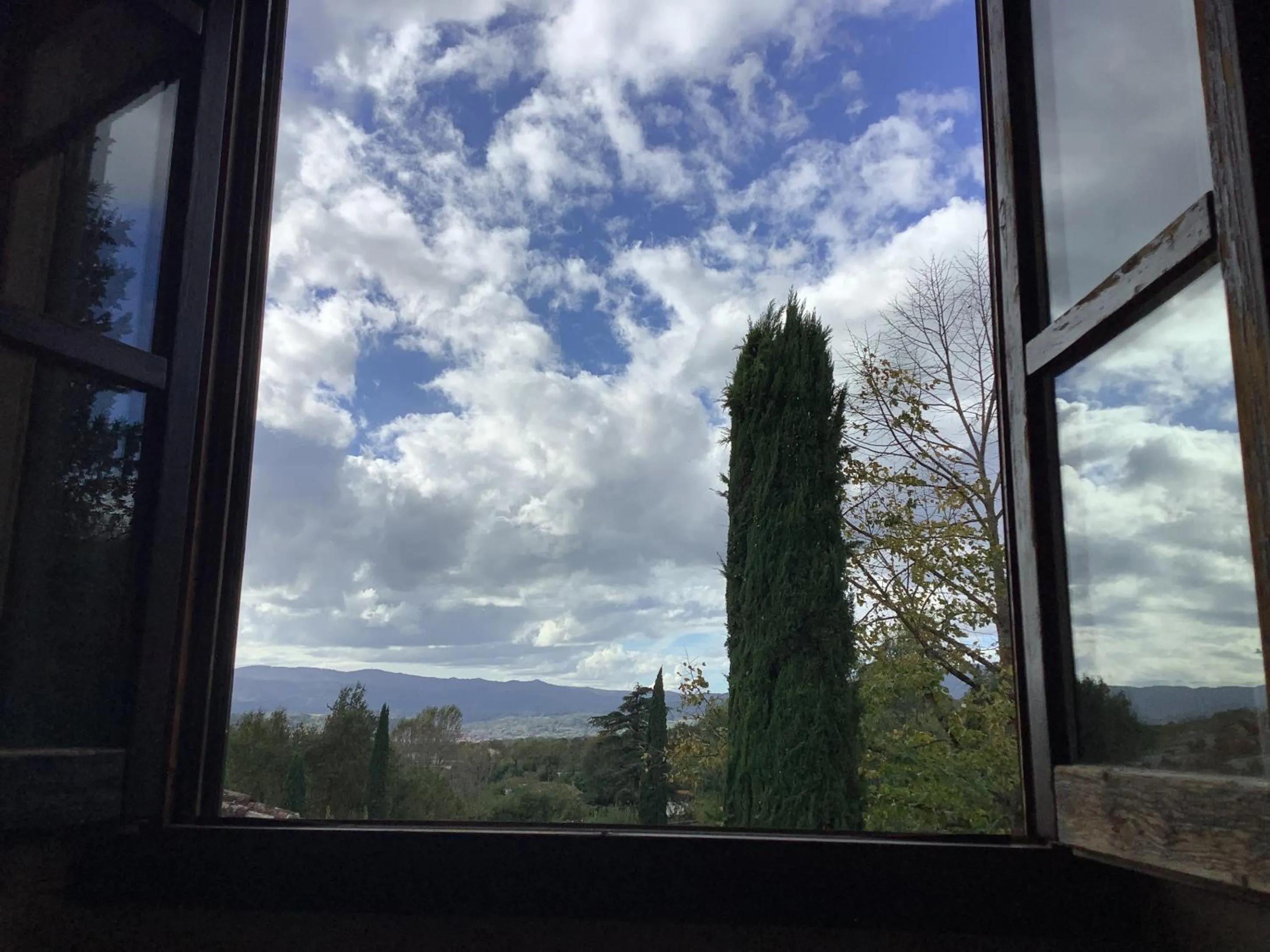 Natural landscape in Villa Rigacci