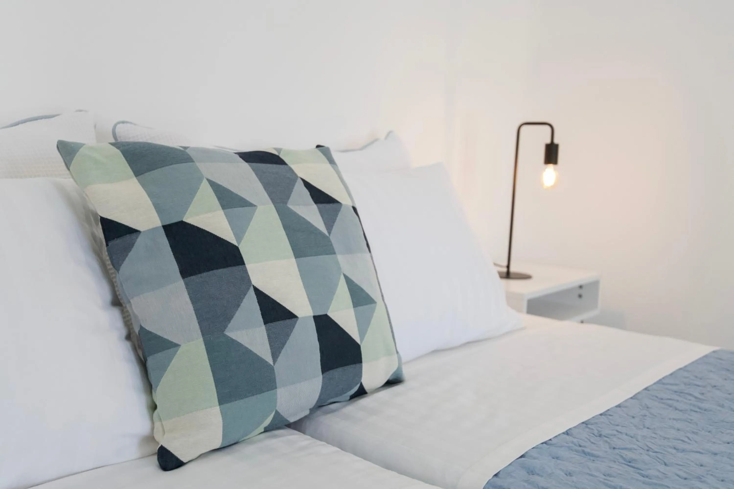 Bed in Alexander Suites