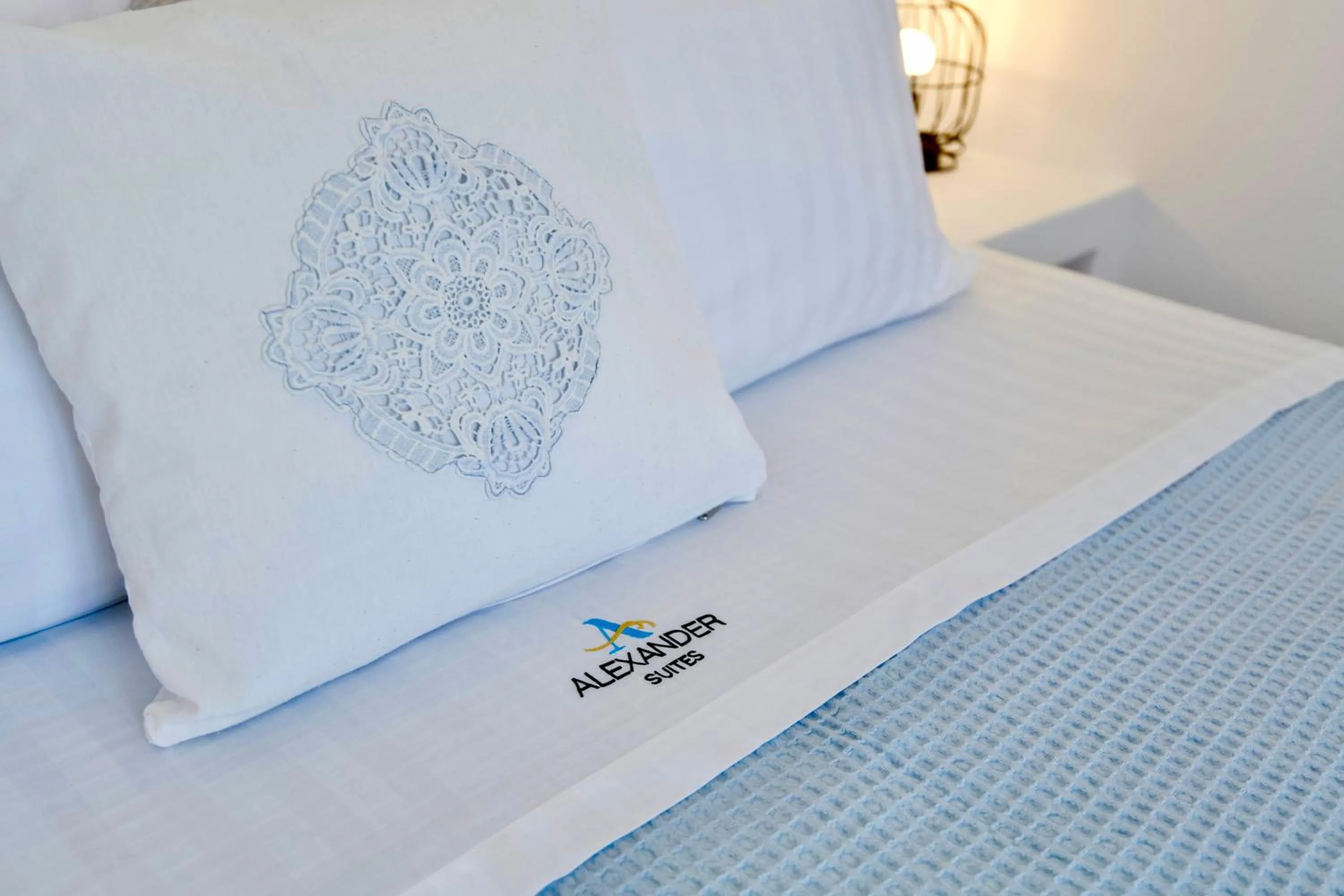 Bed in Alexander Suites