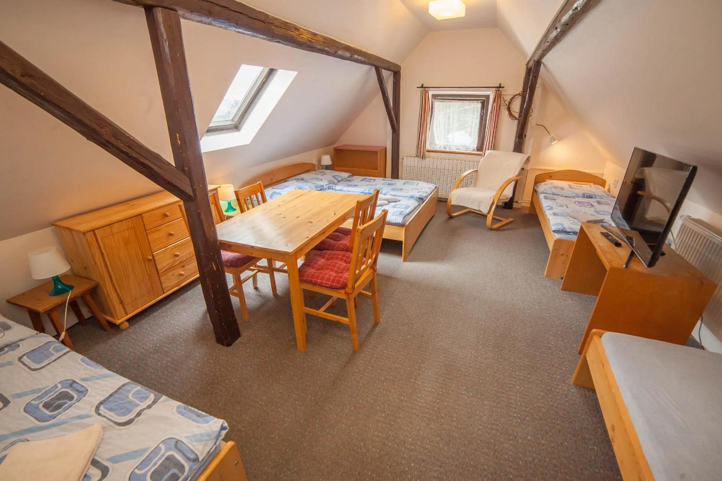 Bed in Horská chata Hubert