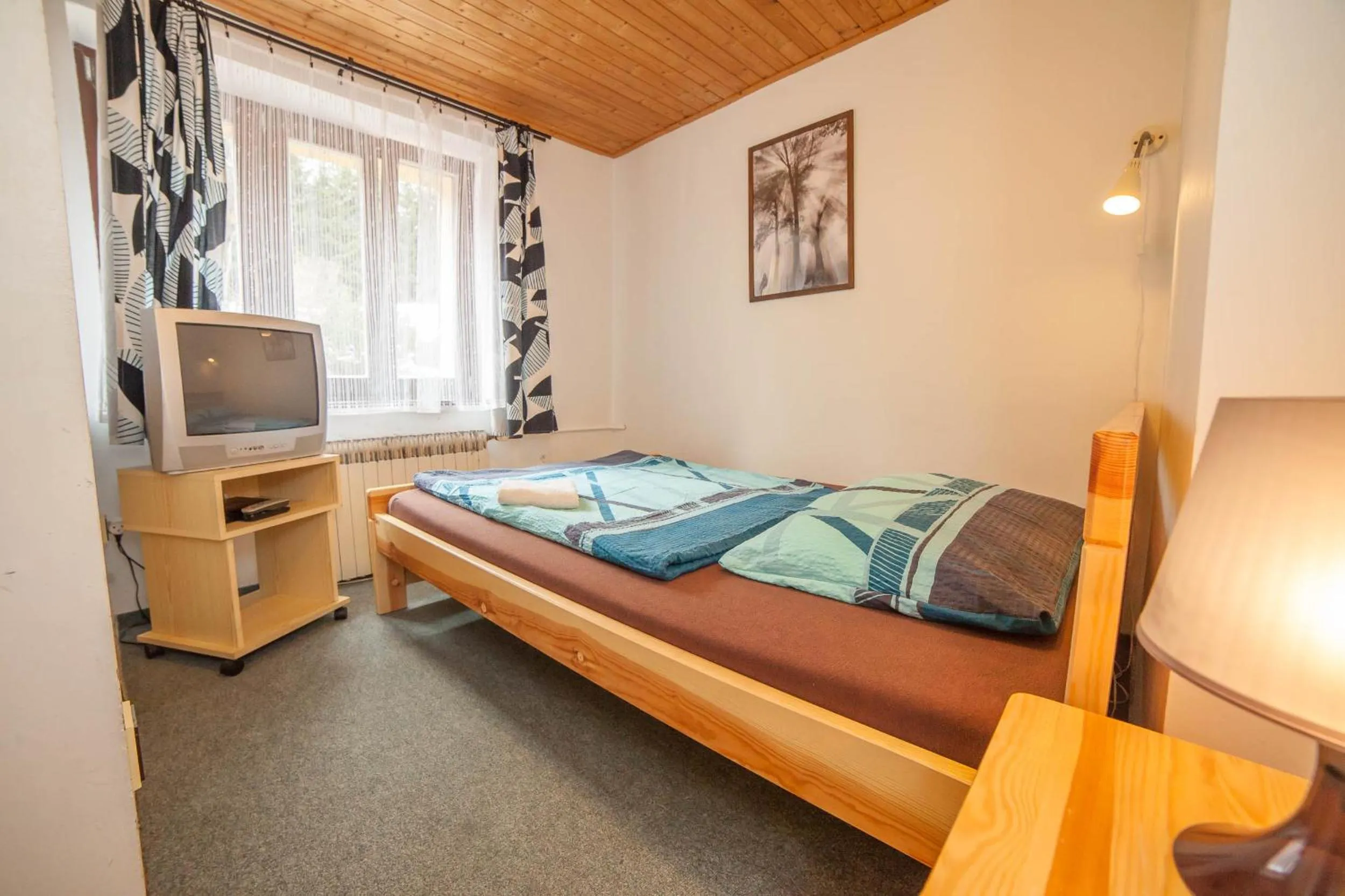 Bed in Horská chata Hubert