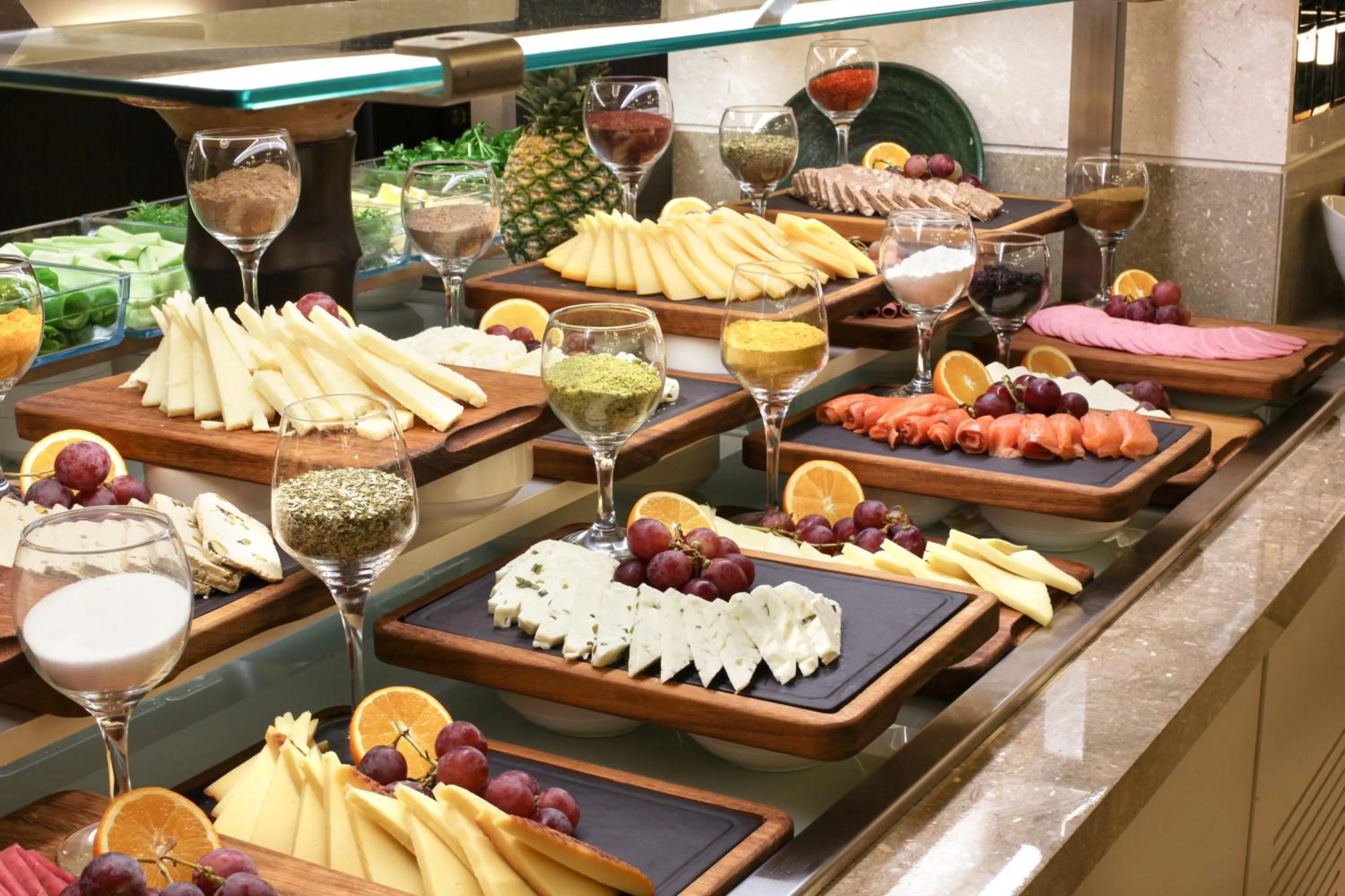 Buffet breakfast in Bentley Hotel Bosphorus - Special Class