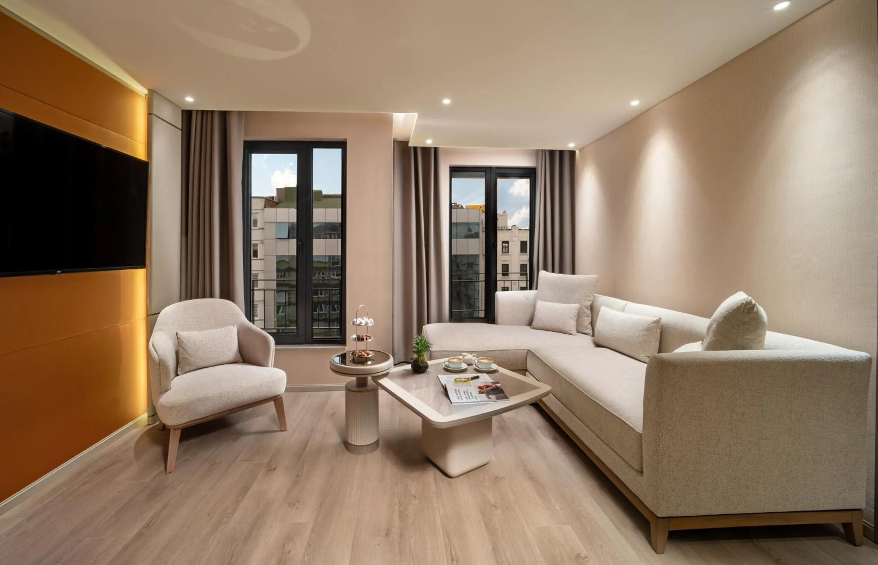 Living room in Bentley Hotel Bosphorus - Special Class