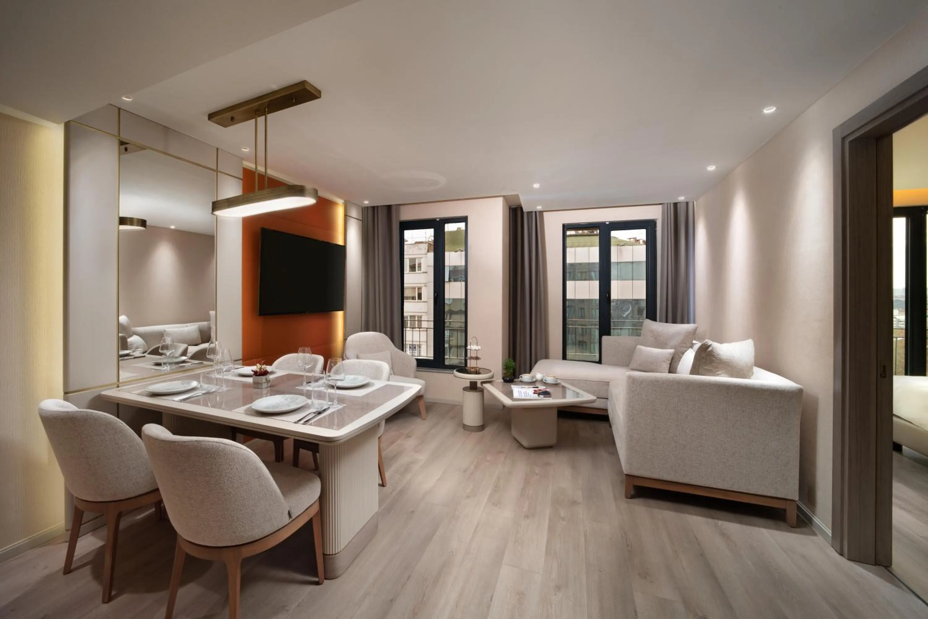 Living room, Bed in Bentley Hotel Bosphorus - Special Class