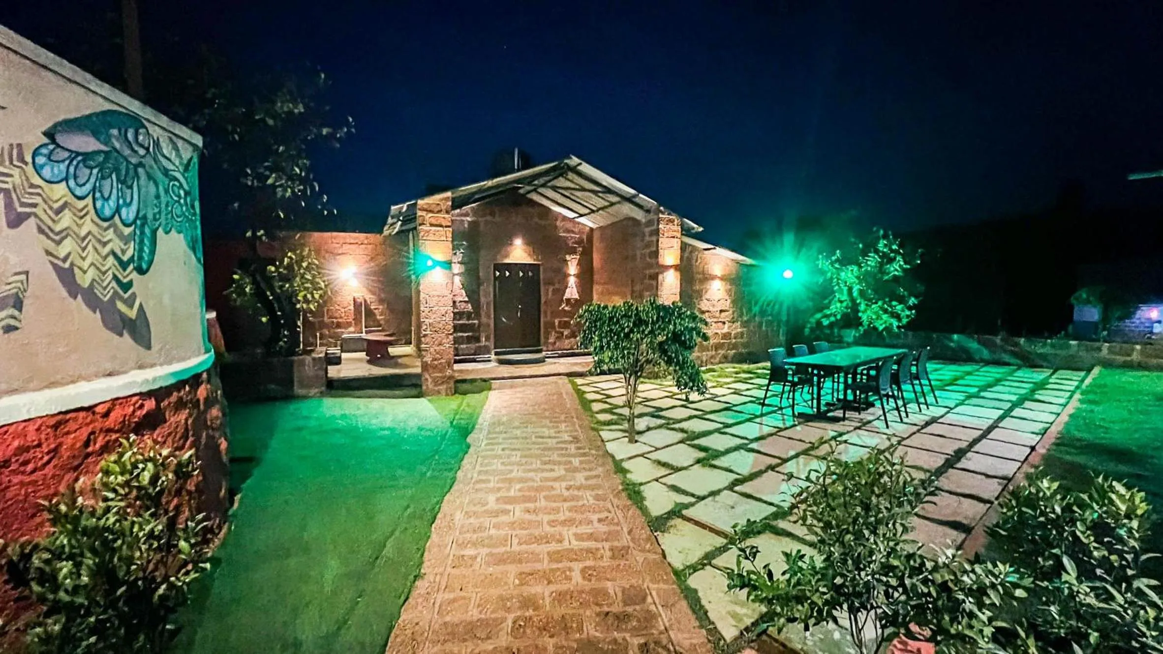 Garden in SHARDUL HERITAGE THE RESORT