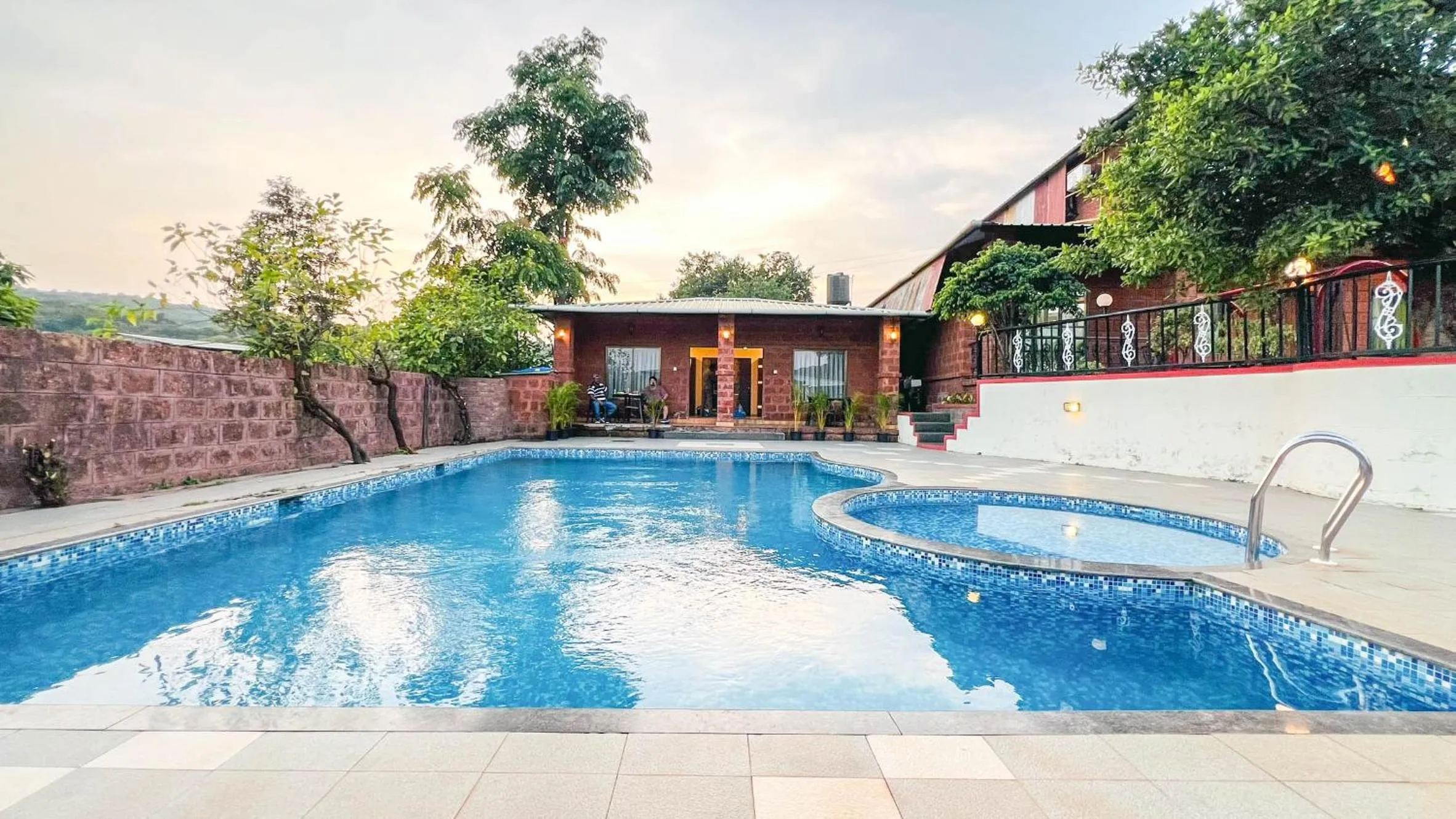 Swimming pool in SHARDUL HERITAGE THE RESORT