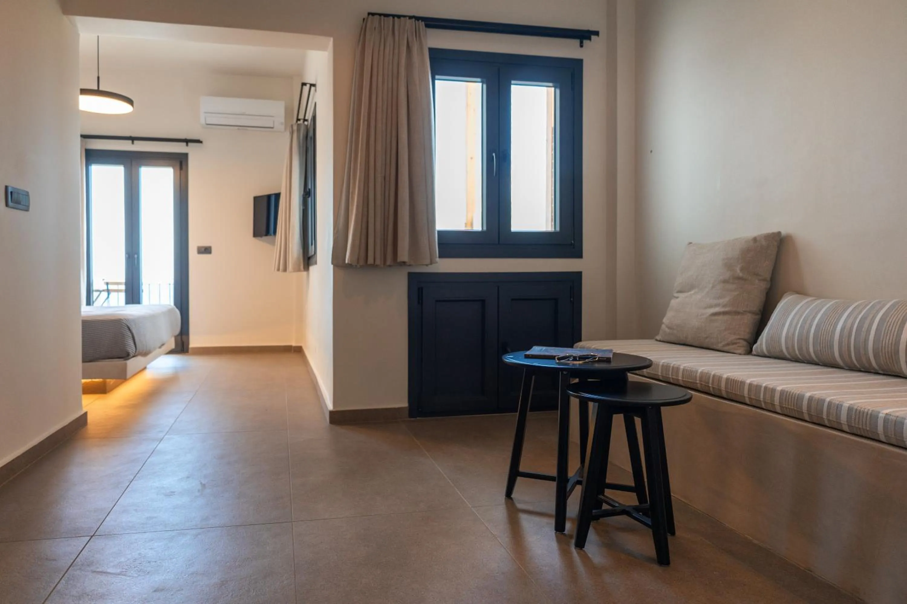 Seating area in North Wind Luxury Suites