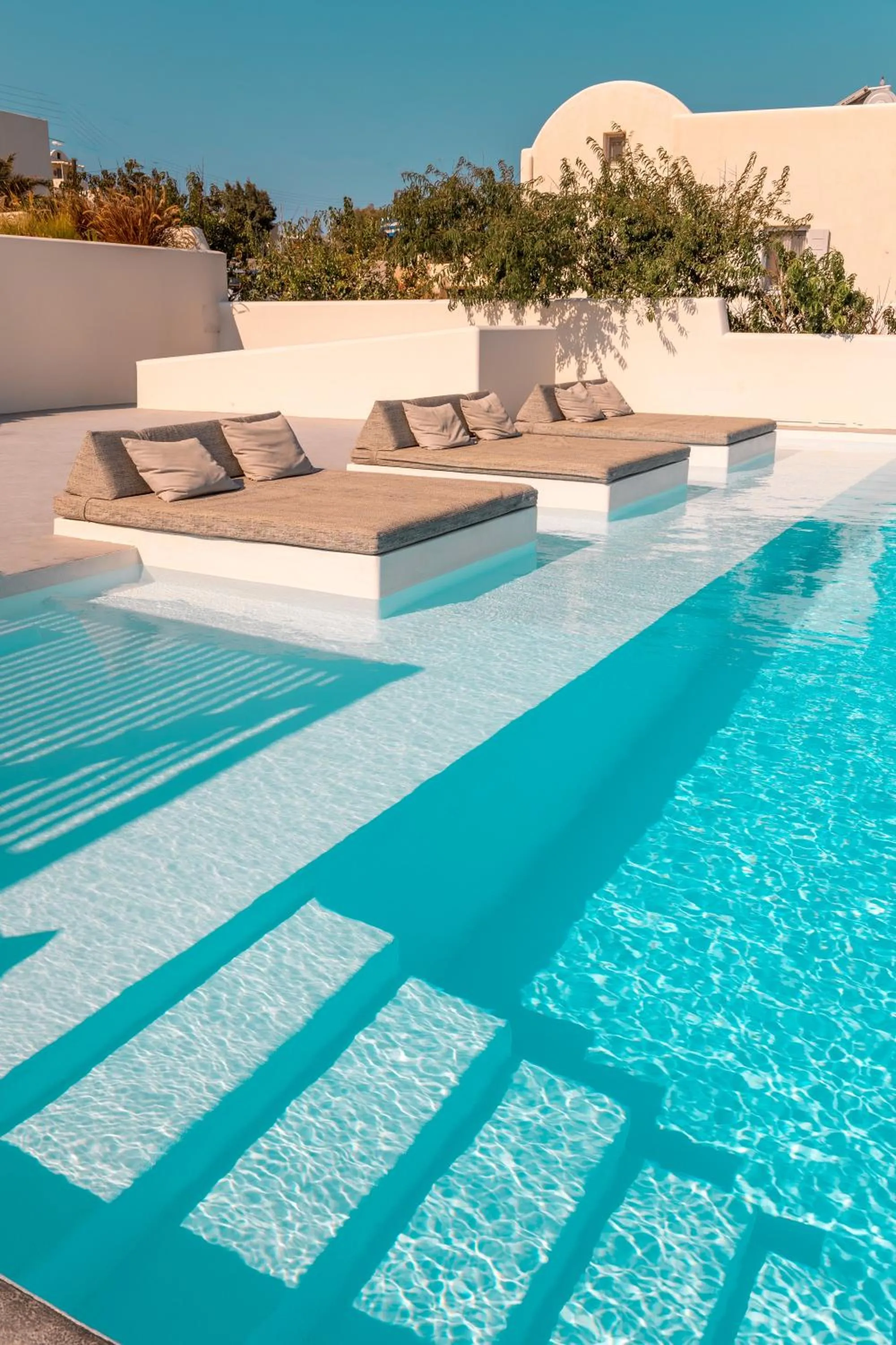 Swimming pool in North Wind Luxury Suites