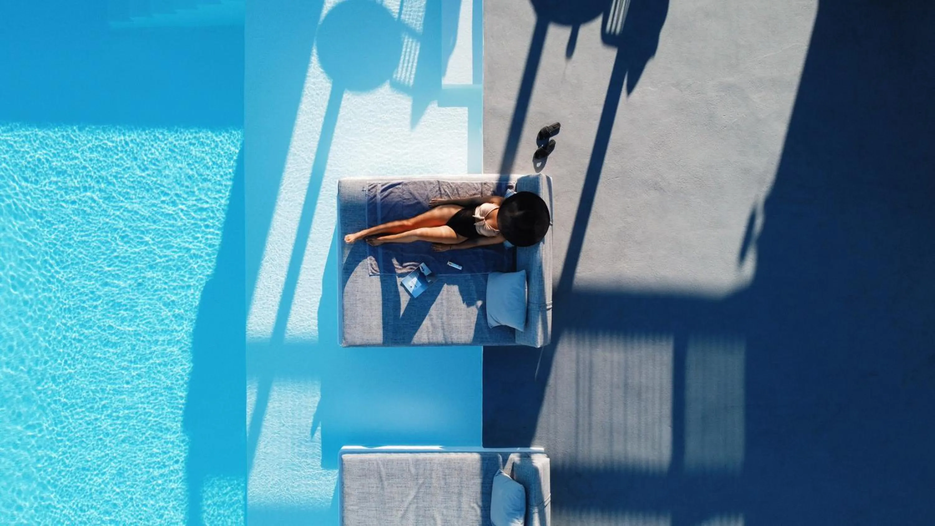 Swimming pool in North Wind Luxury Suites