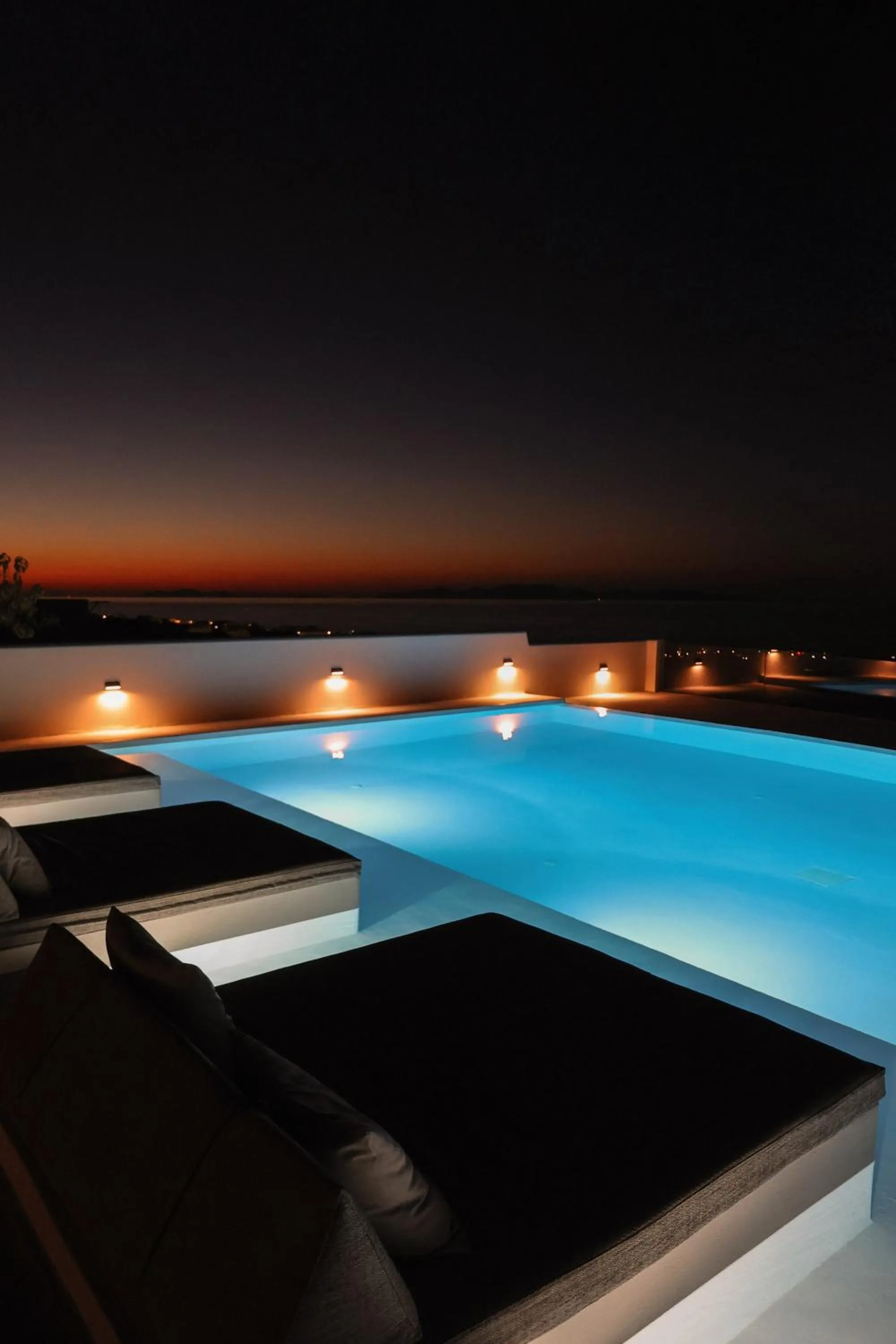 Sunset in North Wind Luxury Suites