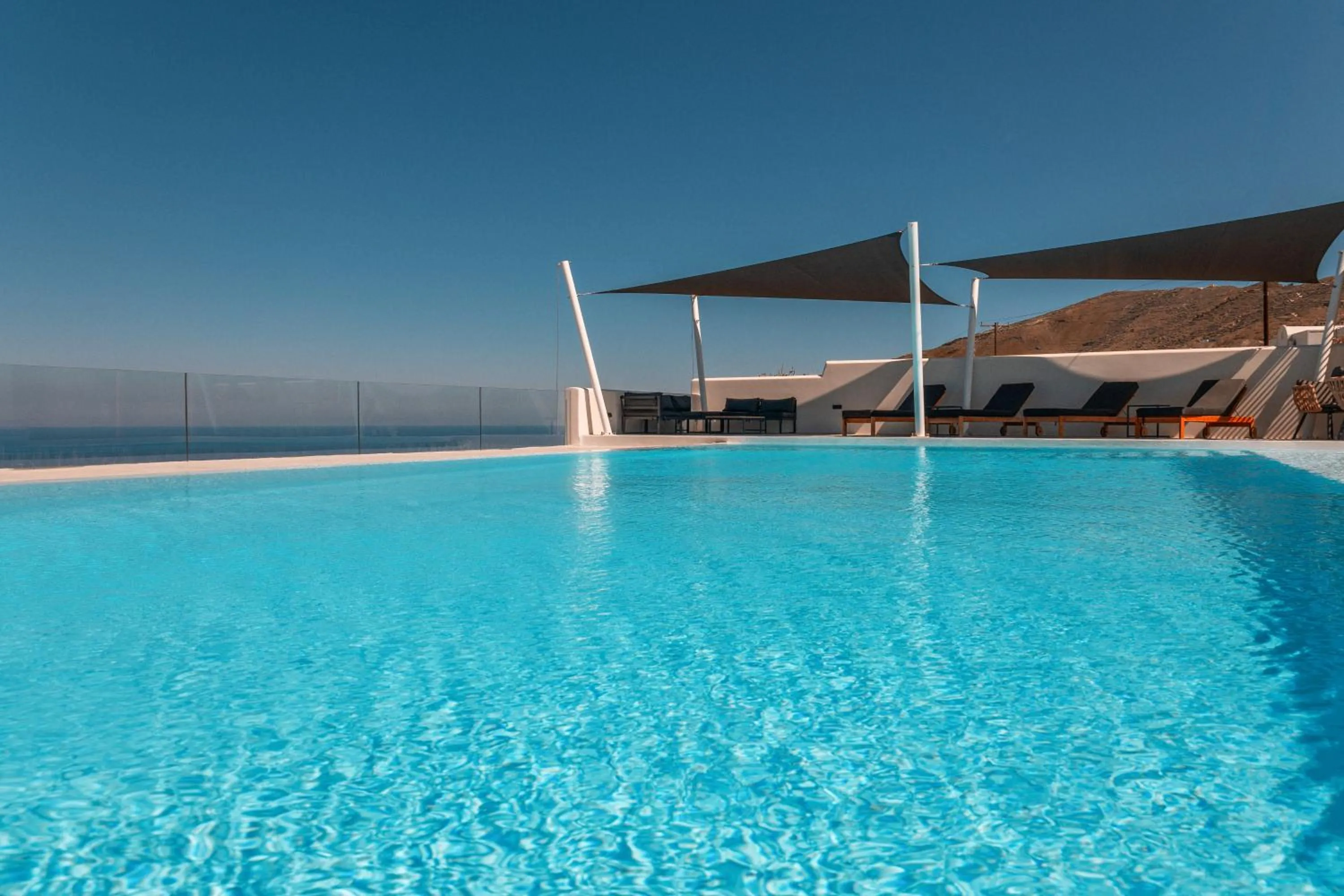 Swimming pool in North Wind Luxury Suites