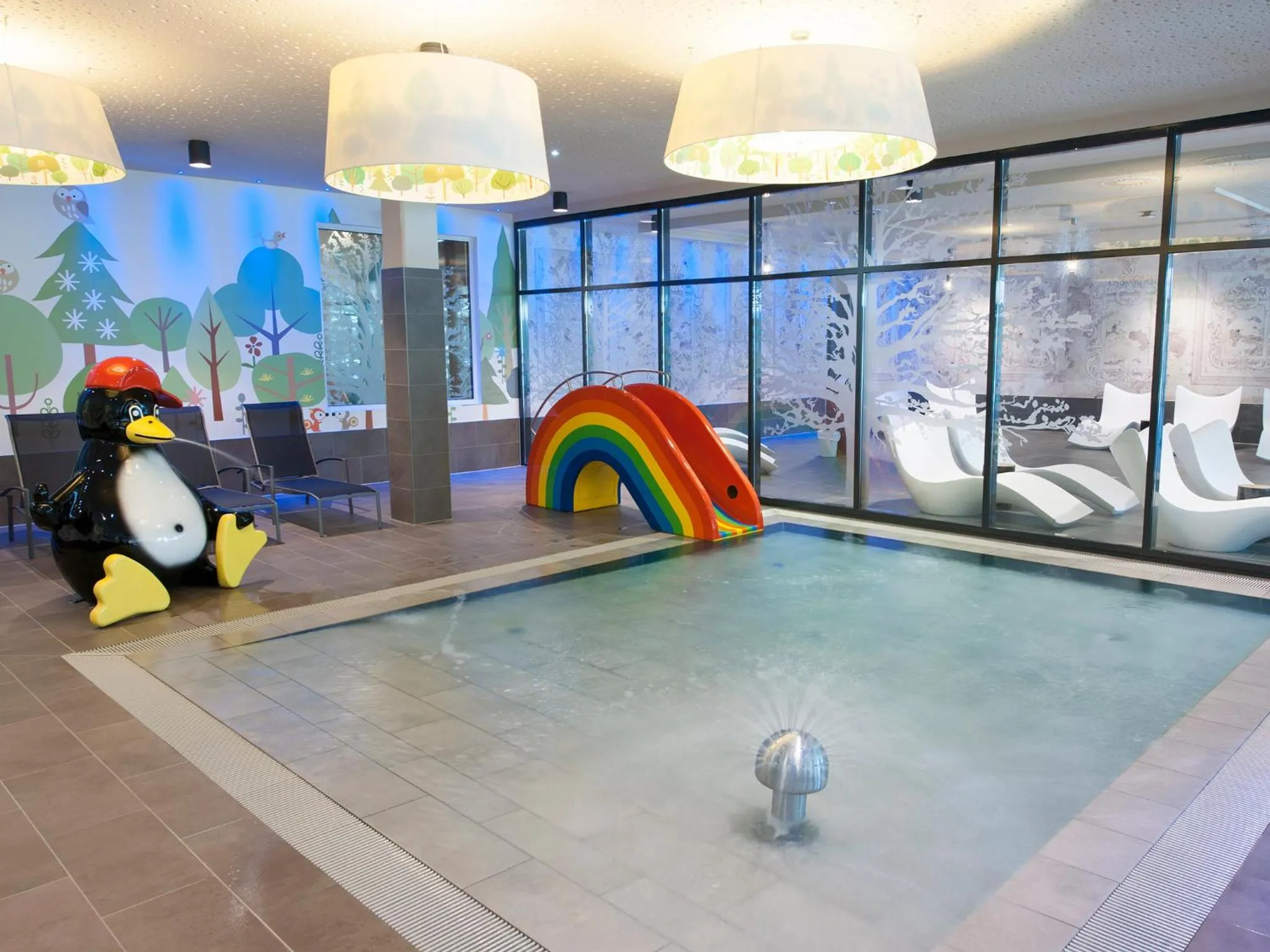 Swimming pool in aja Bad Saarow