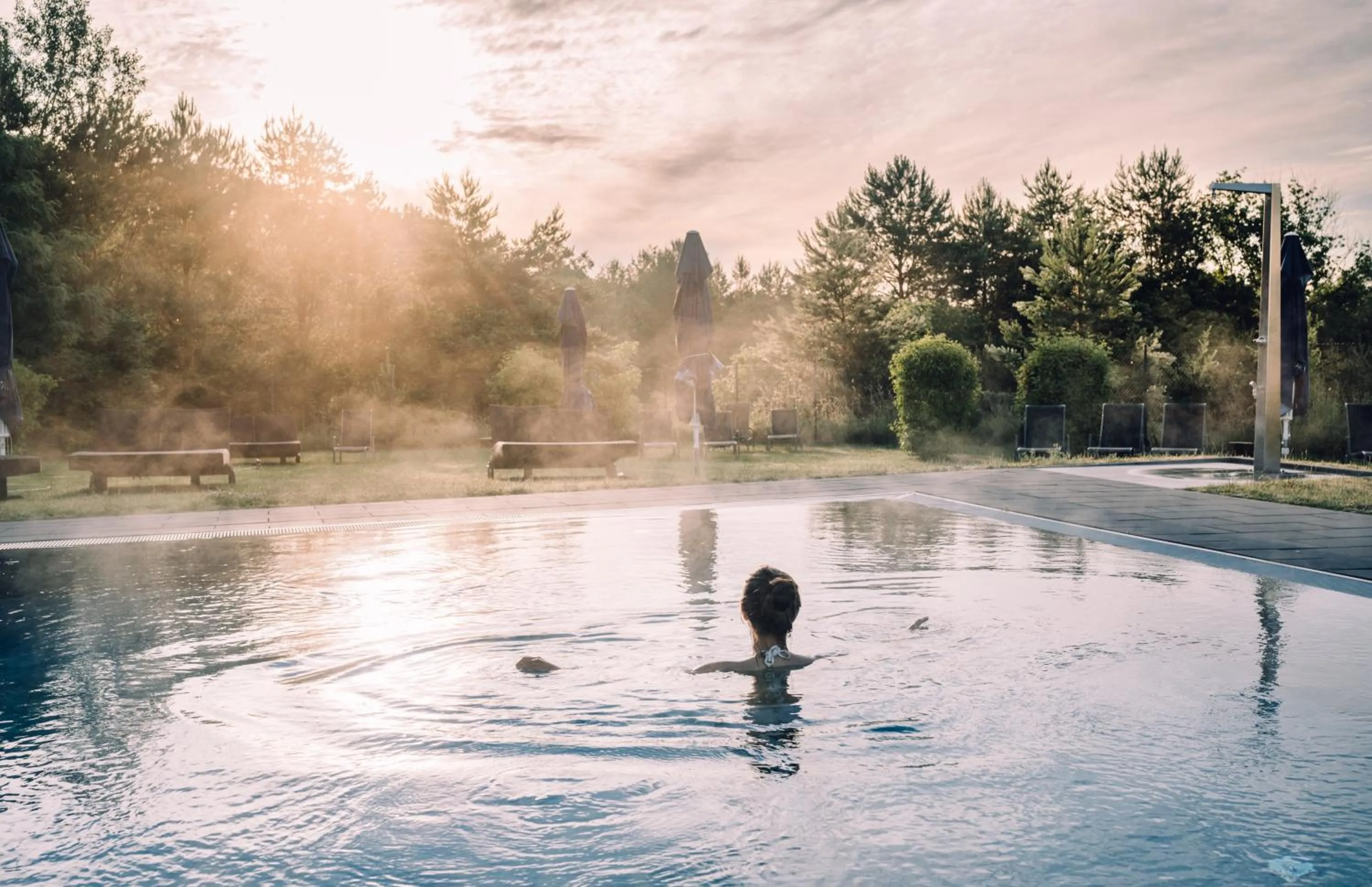 Swimming pool in aja Bad Saarow