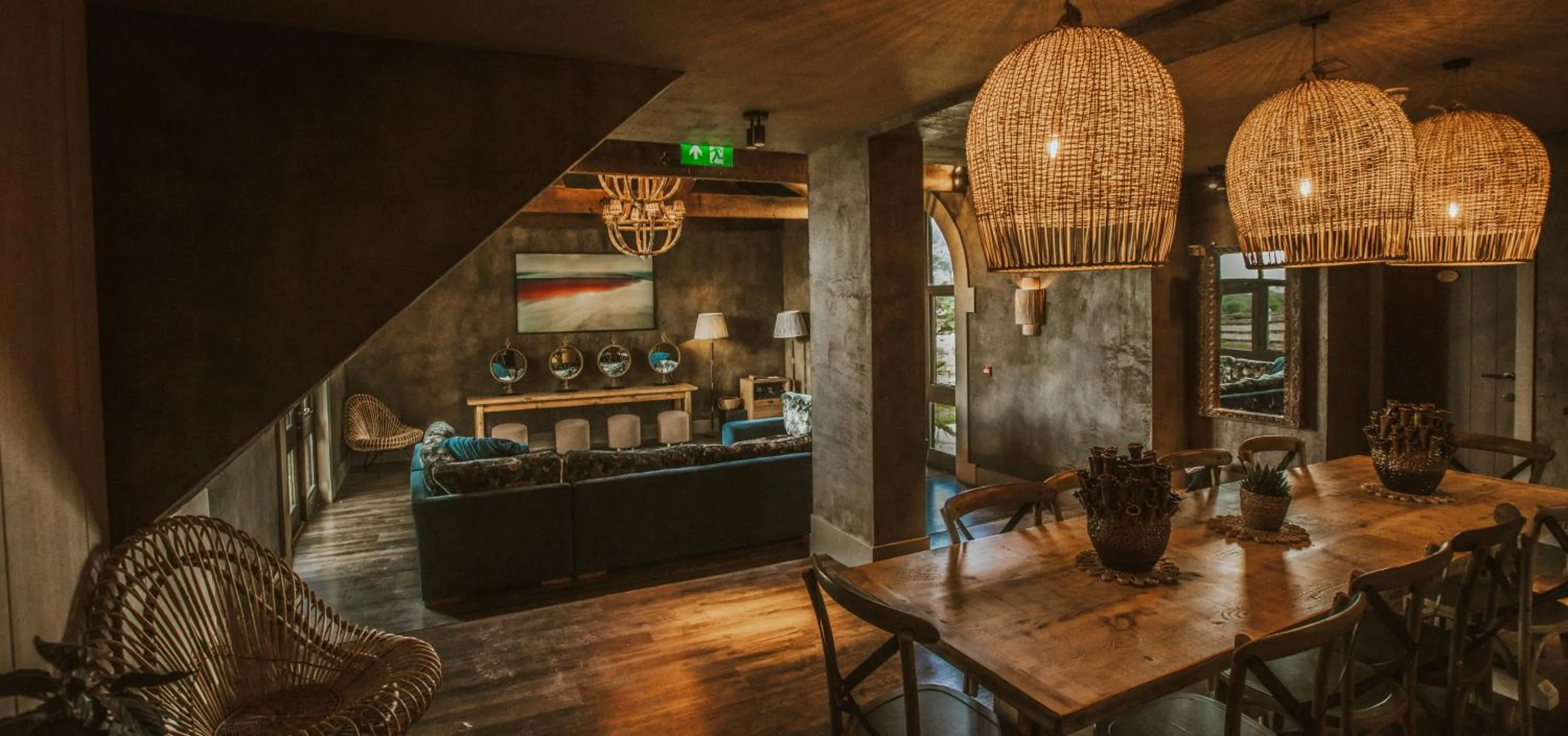 Living room in Runa Farm