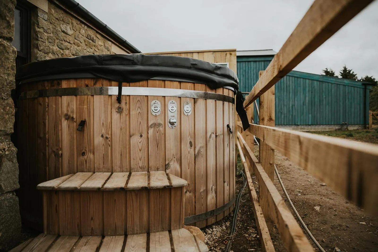 Hot Tub in Runa Farm