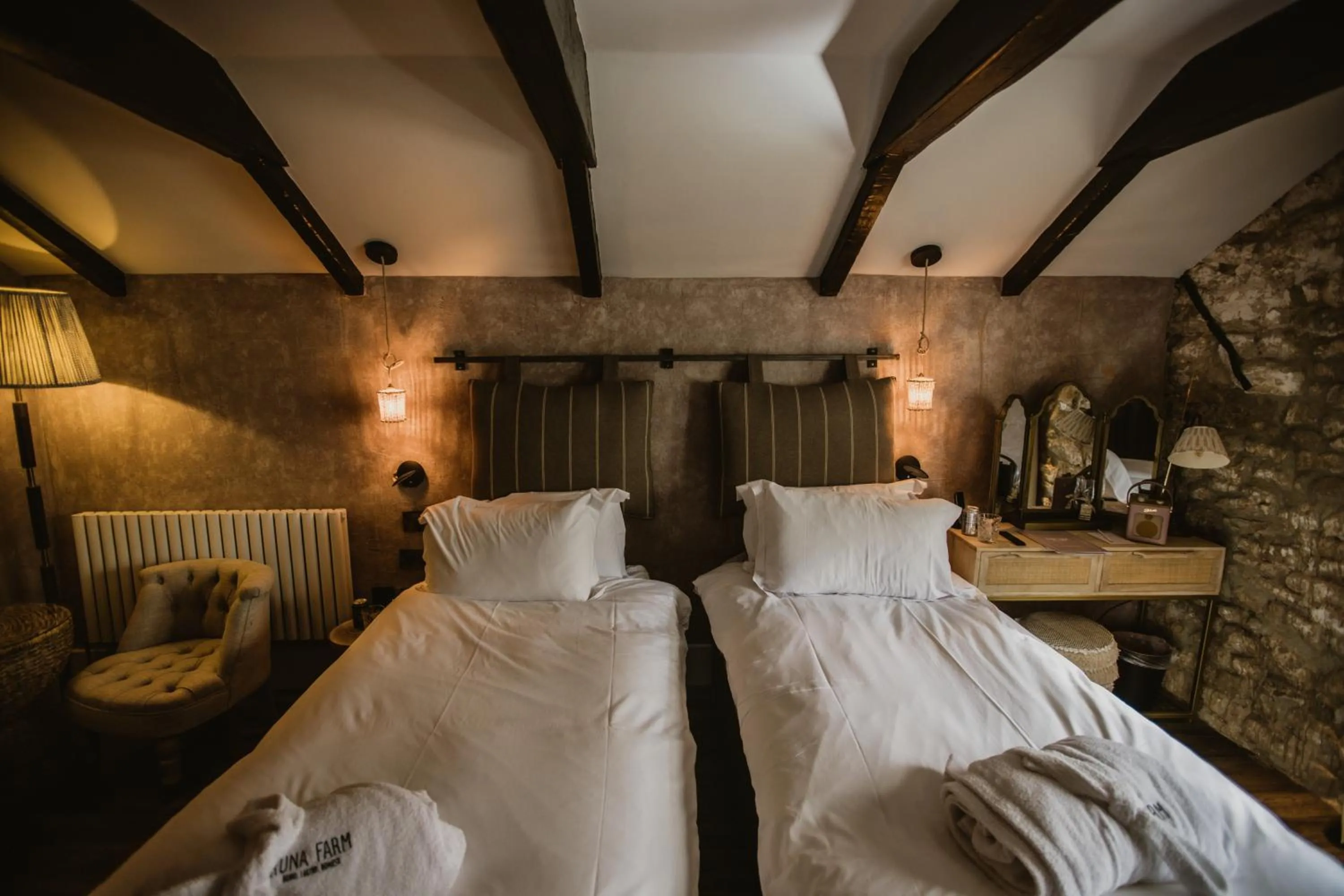 Bedroom, Bed in Runa Farm