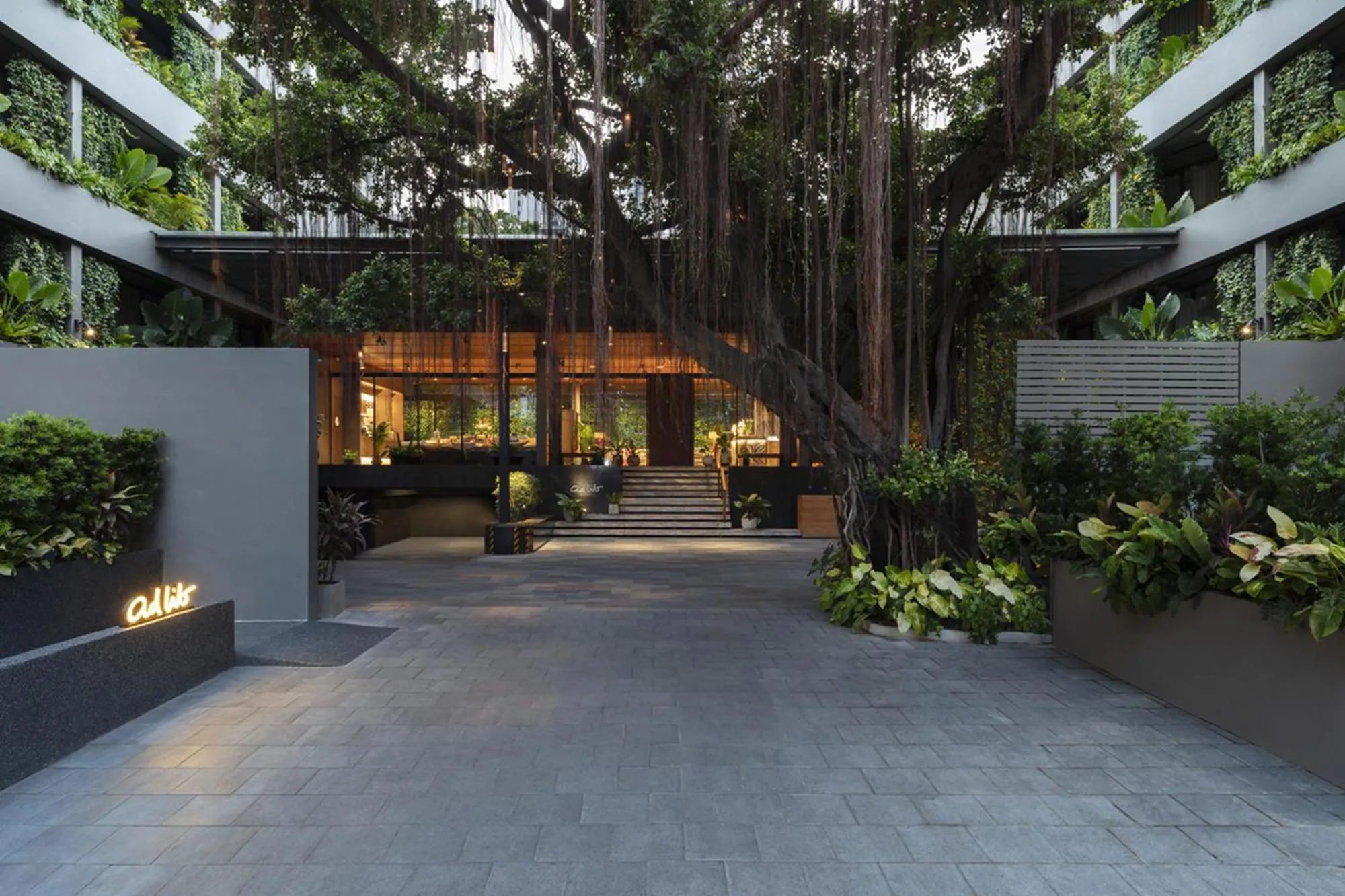 Property building in Ad Lib Hotel Bangkok