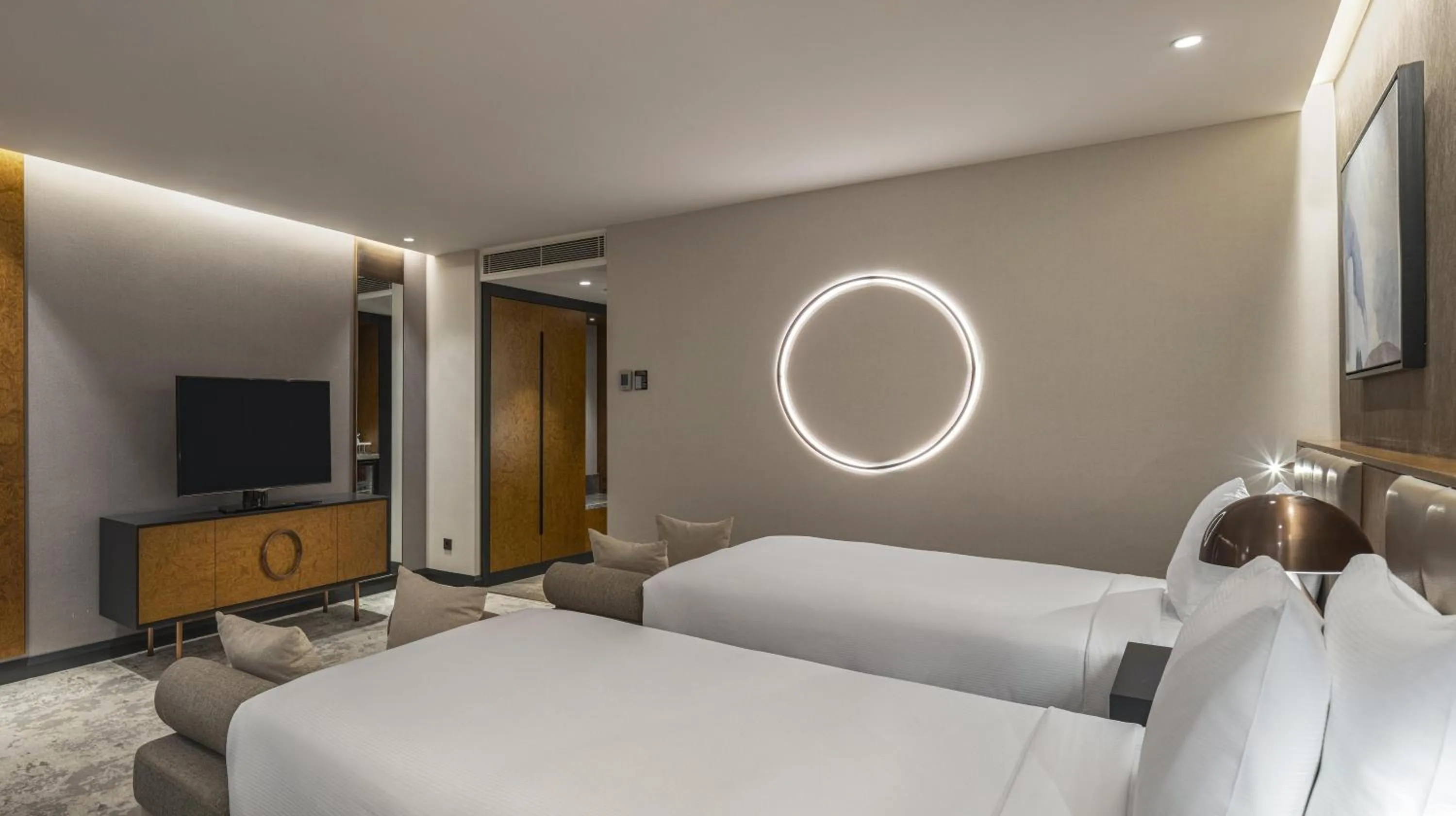 Bedroom, Bed in Hilton Istanbul Maslak