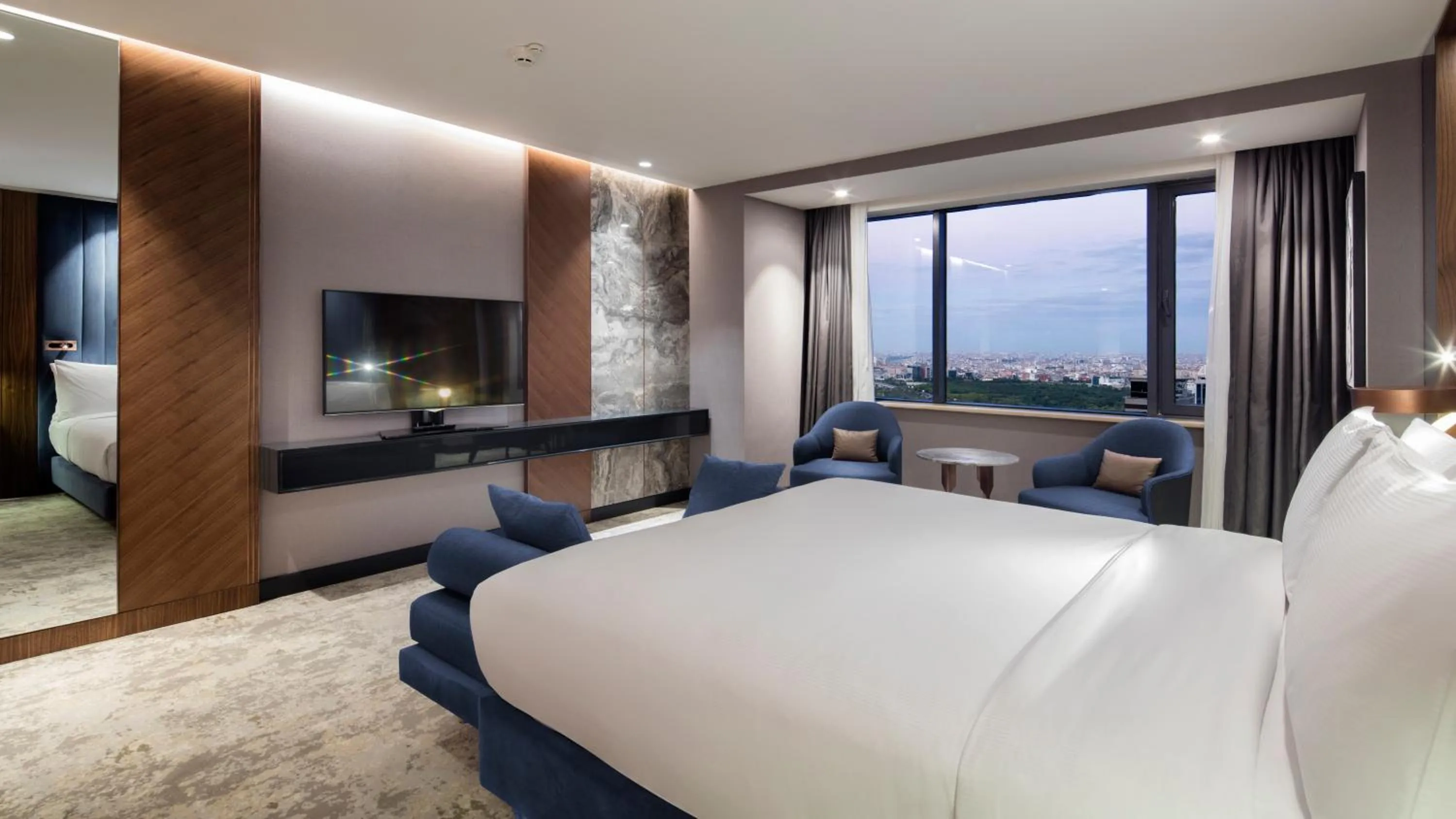Bedroom, Bed in Hilton Istanbul Maslak