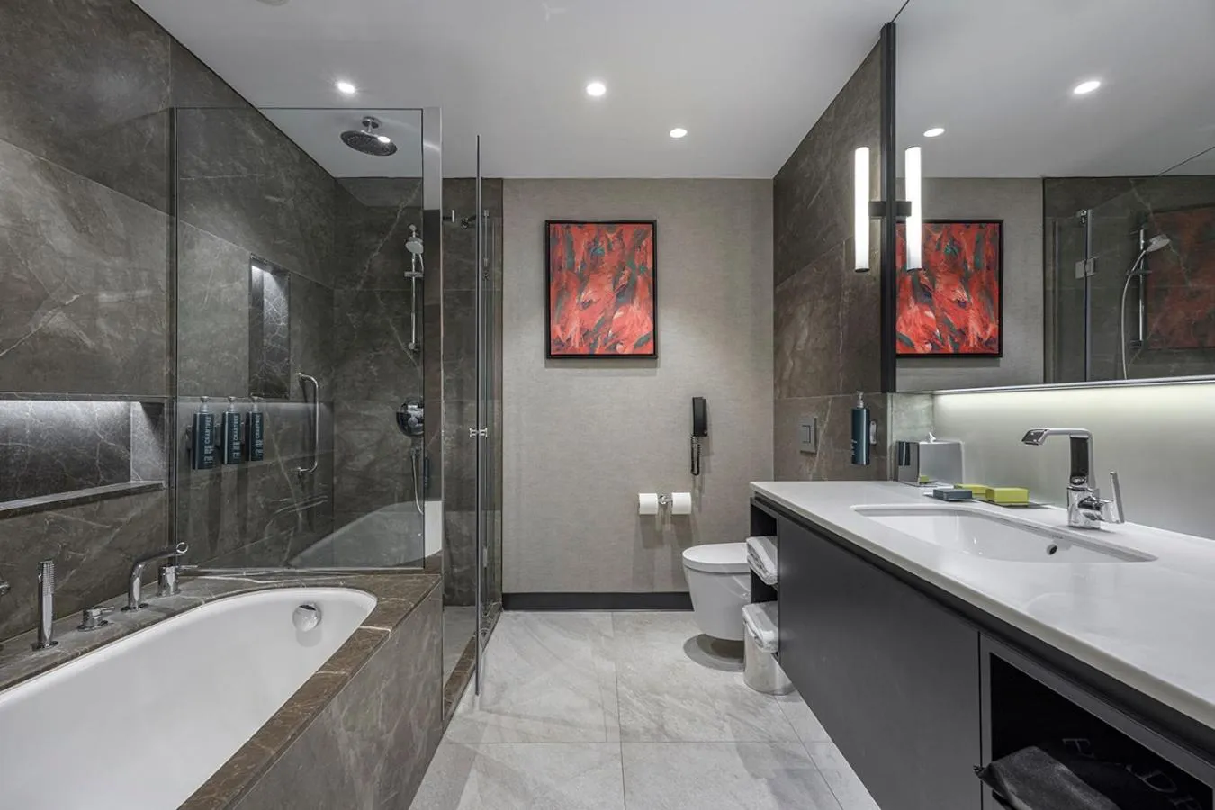 Bathroom in Hilton Istanbul Maslak