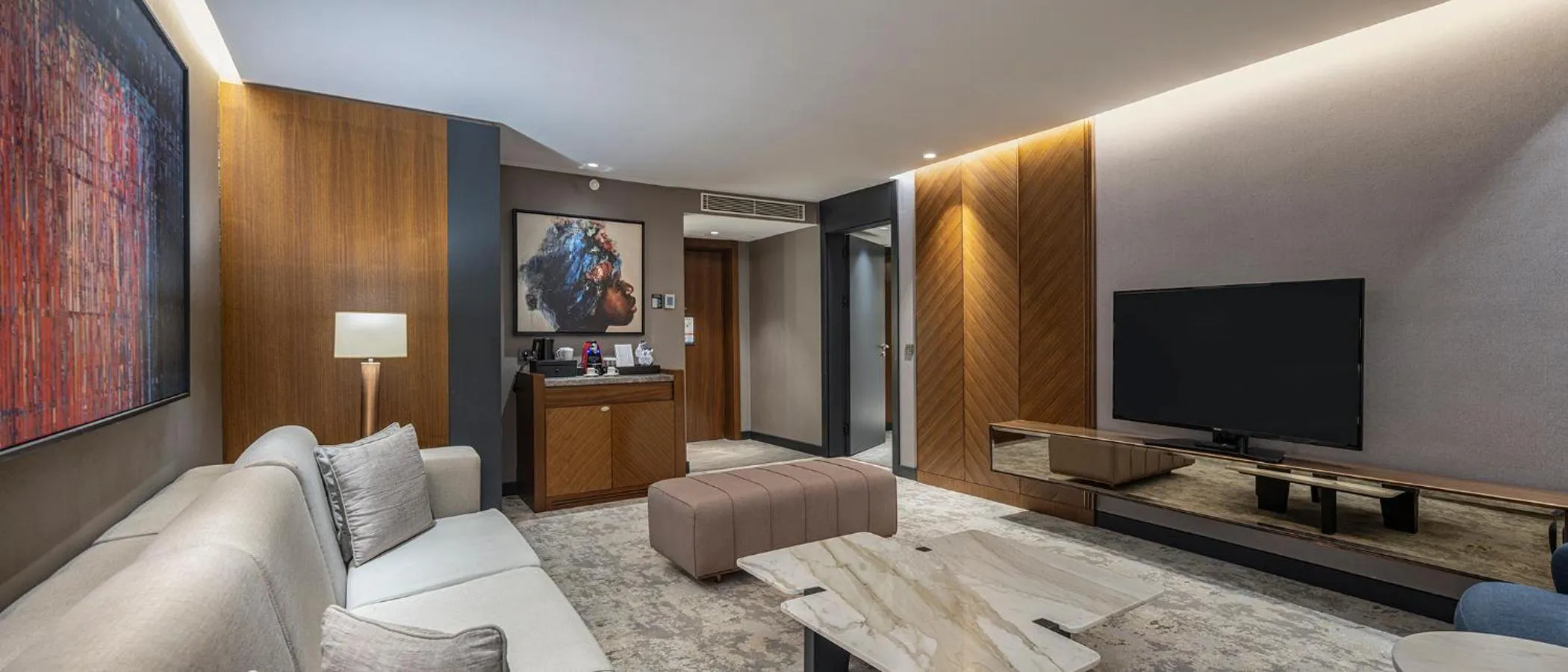 Living room in Hilton Istanbul Maslak