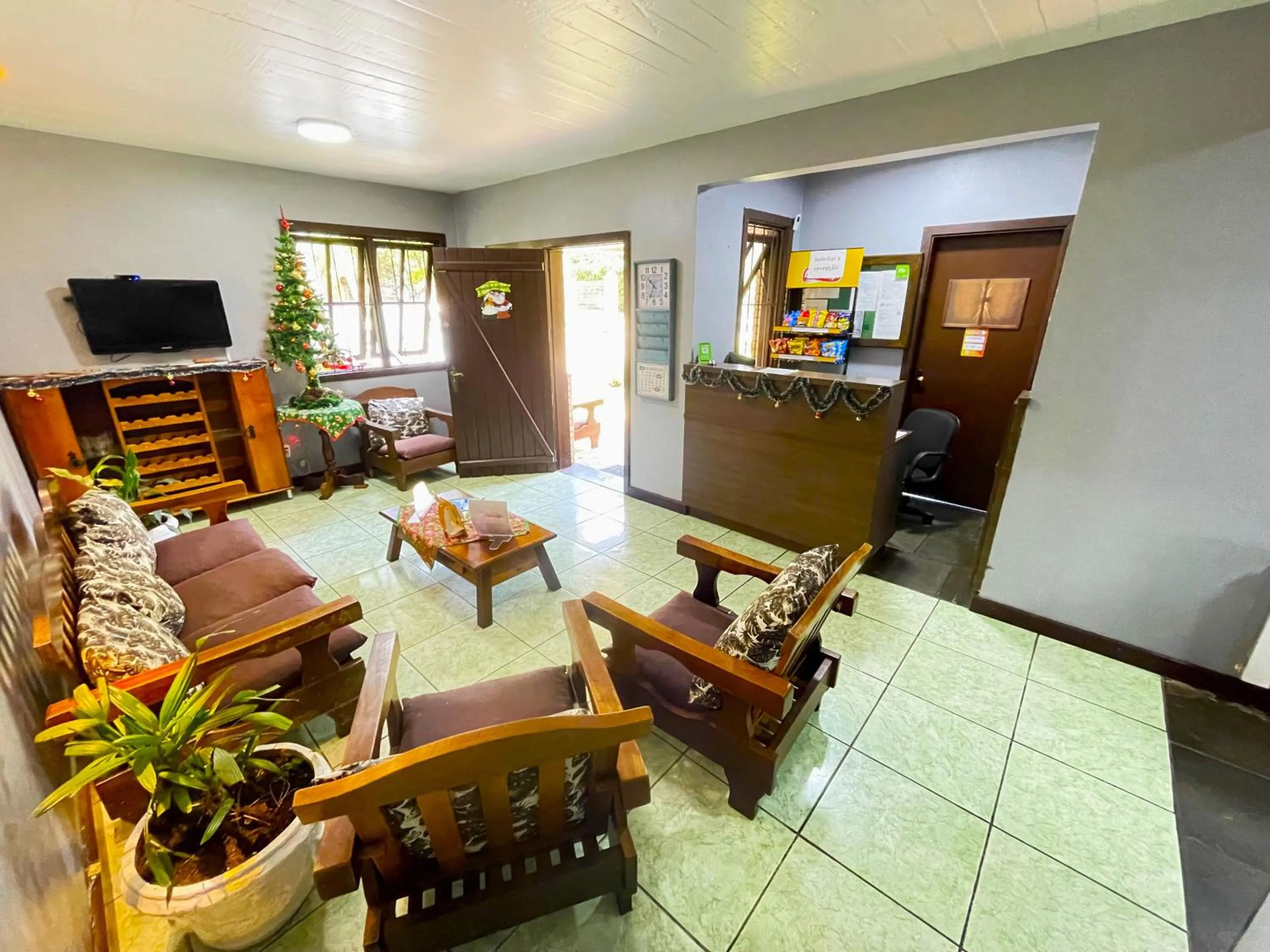 Lobby or reception in Pousada Bella Serra