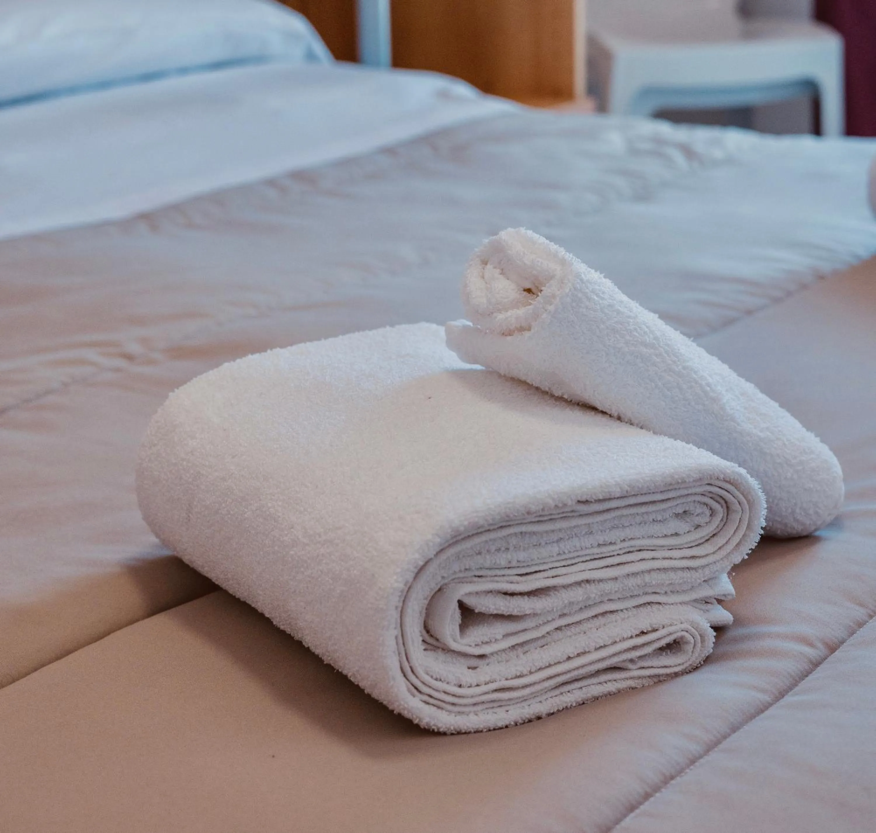 Bed in Hotel Felicioni