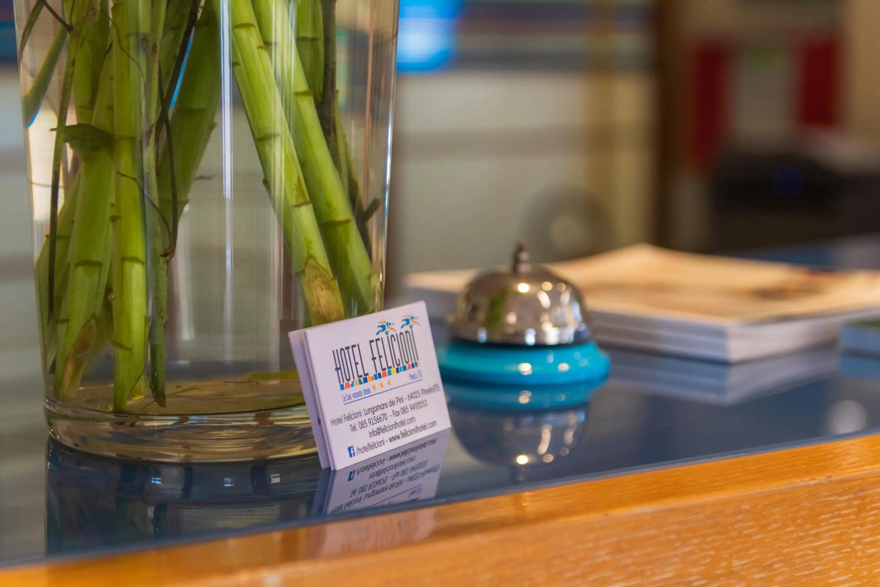 Lobby or reception in Hotel Felicioni