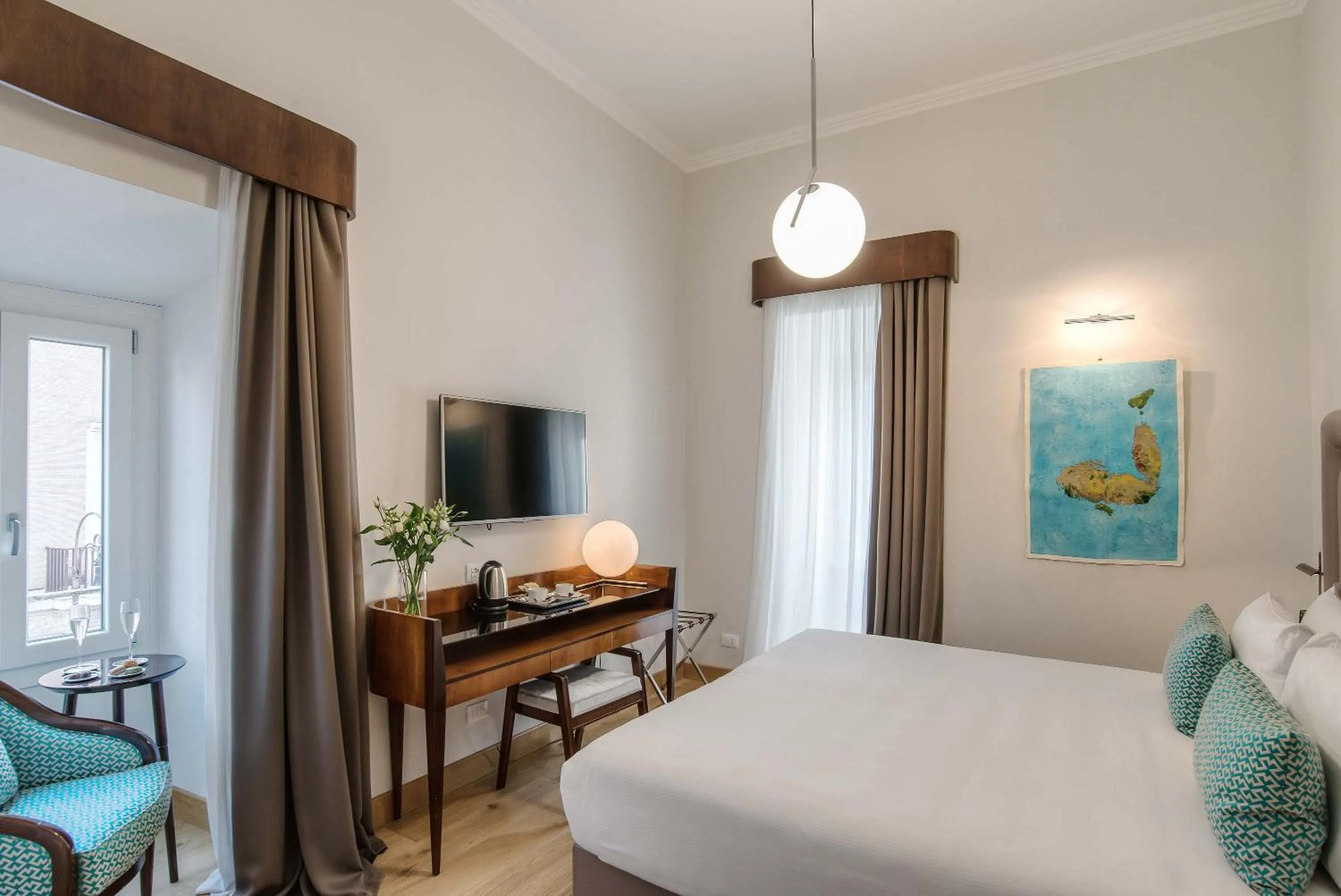 TV and multimedia, Bed in Relais Rione Ponte